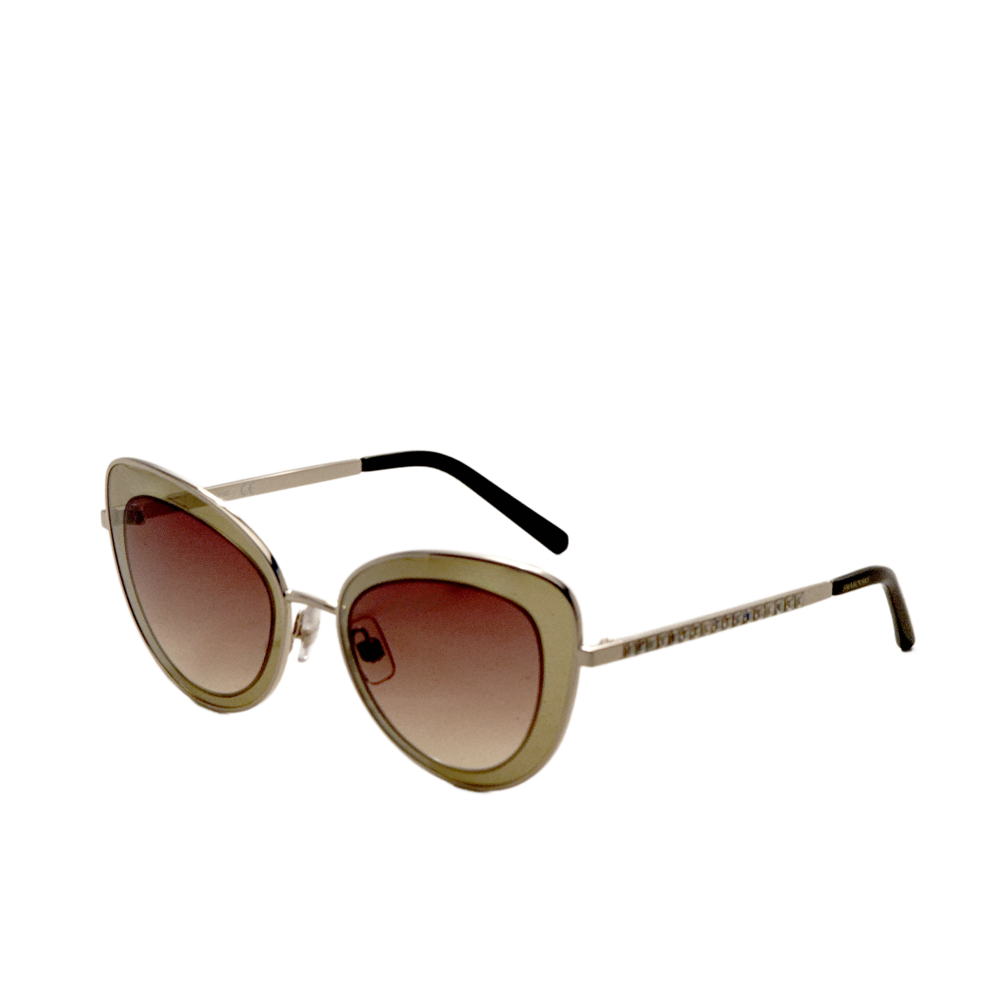 Swarovski Women's 54 mm Beige Sunglasses SK-0144-48F