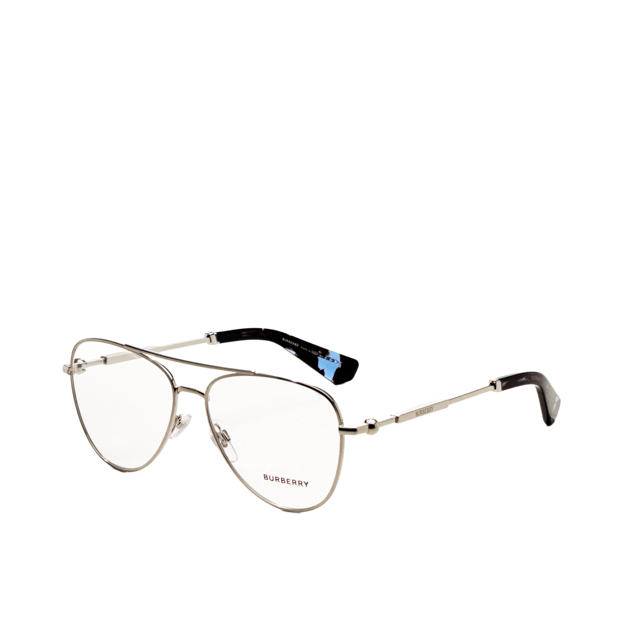 Burberry Men's 55 mm Silver Eyeglasses BE1386-1005-55