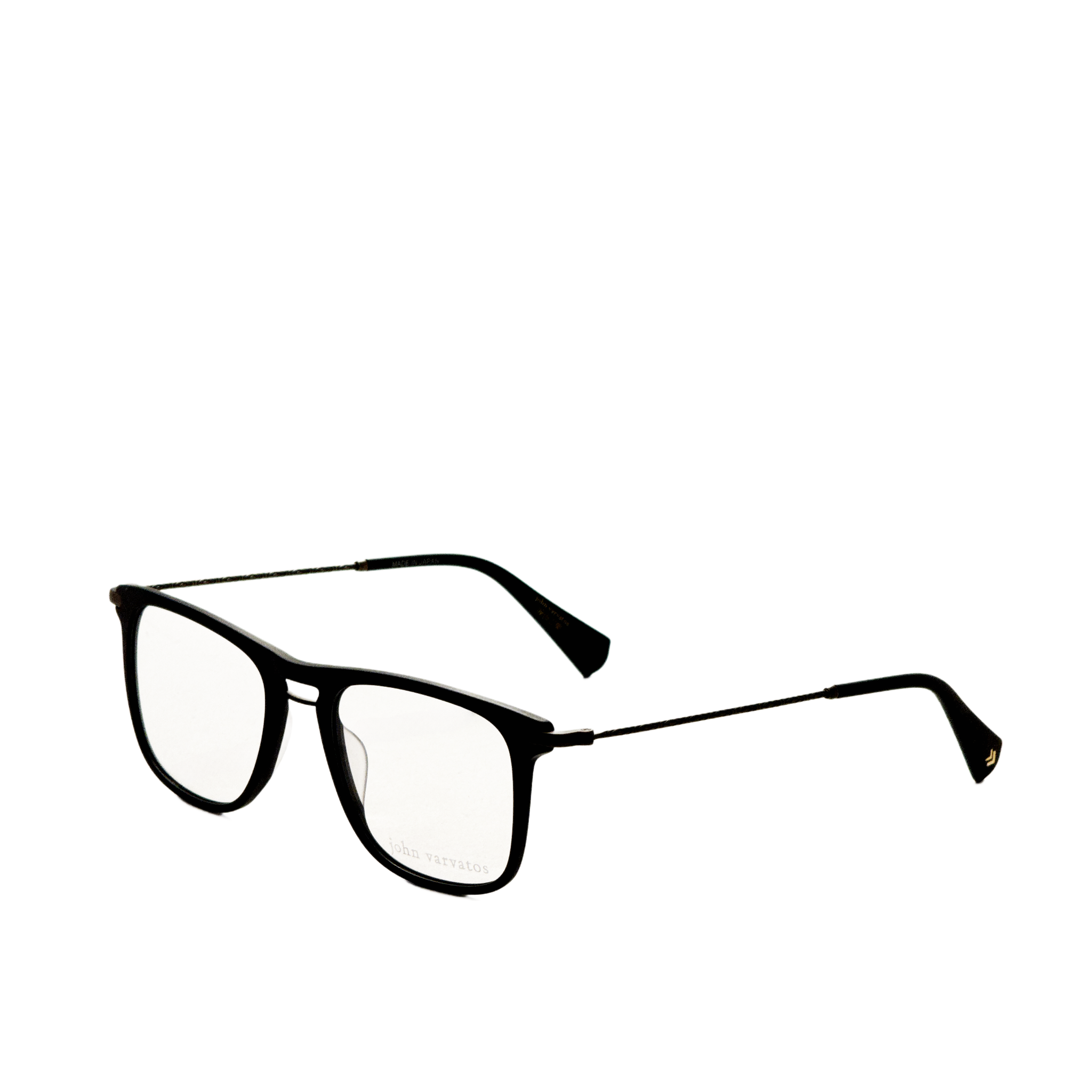 John Varvatos Men's 52mm Matte Black Eyeglasses VJV420520MBL