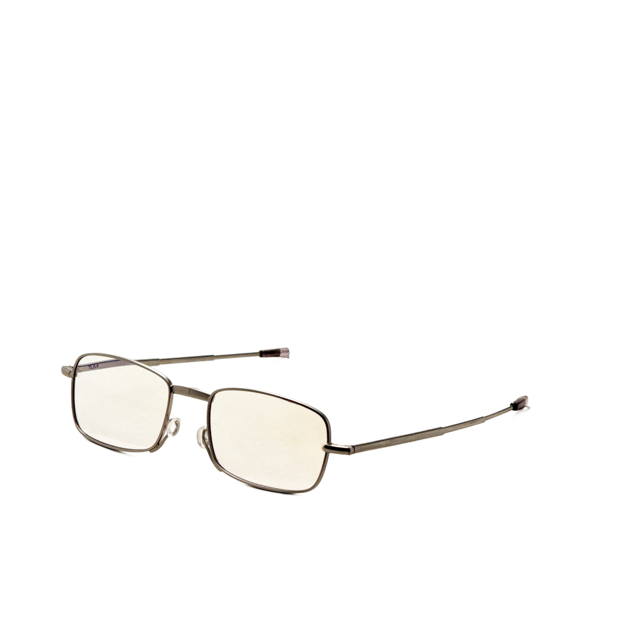 Tumi Men's 53mm White Eyeglasses VTU802100SIL