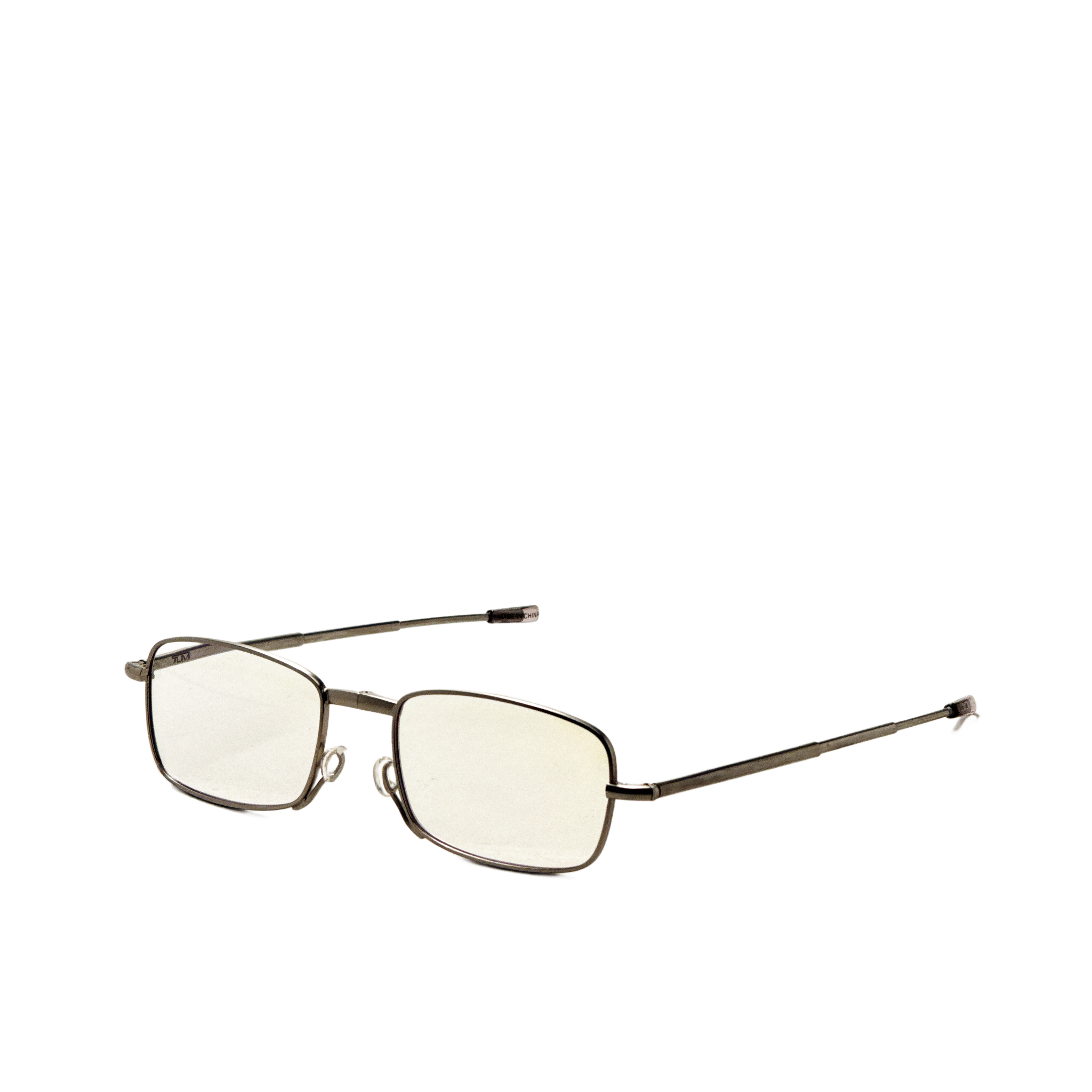 Tumi Men's 53mm White Eyeglasses VTU802150SIL
