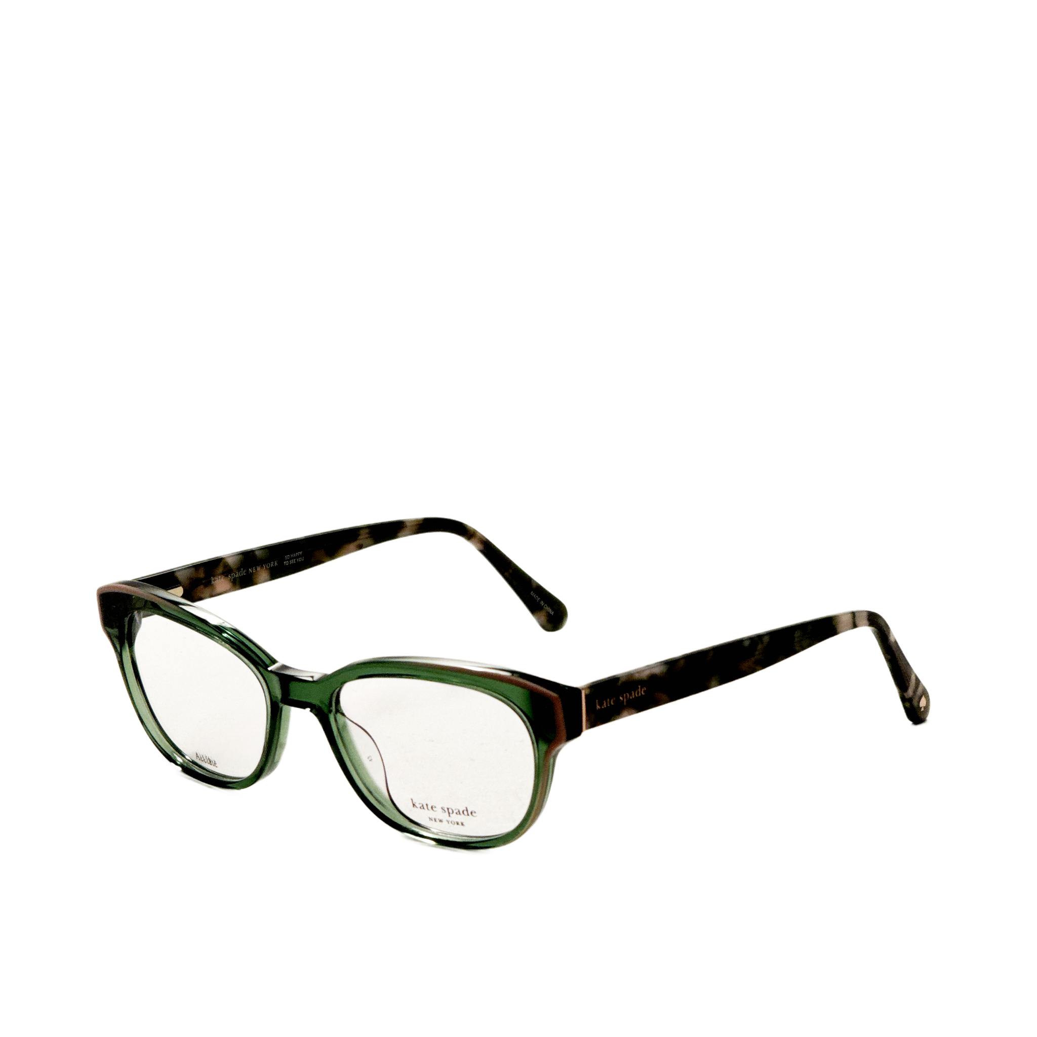 Kate Spade Women's 50mm Green Pink Eyeglasses ZELDA-IWB-50