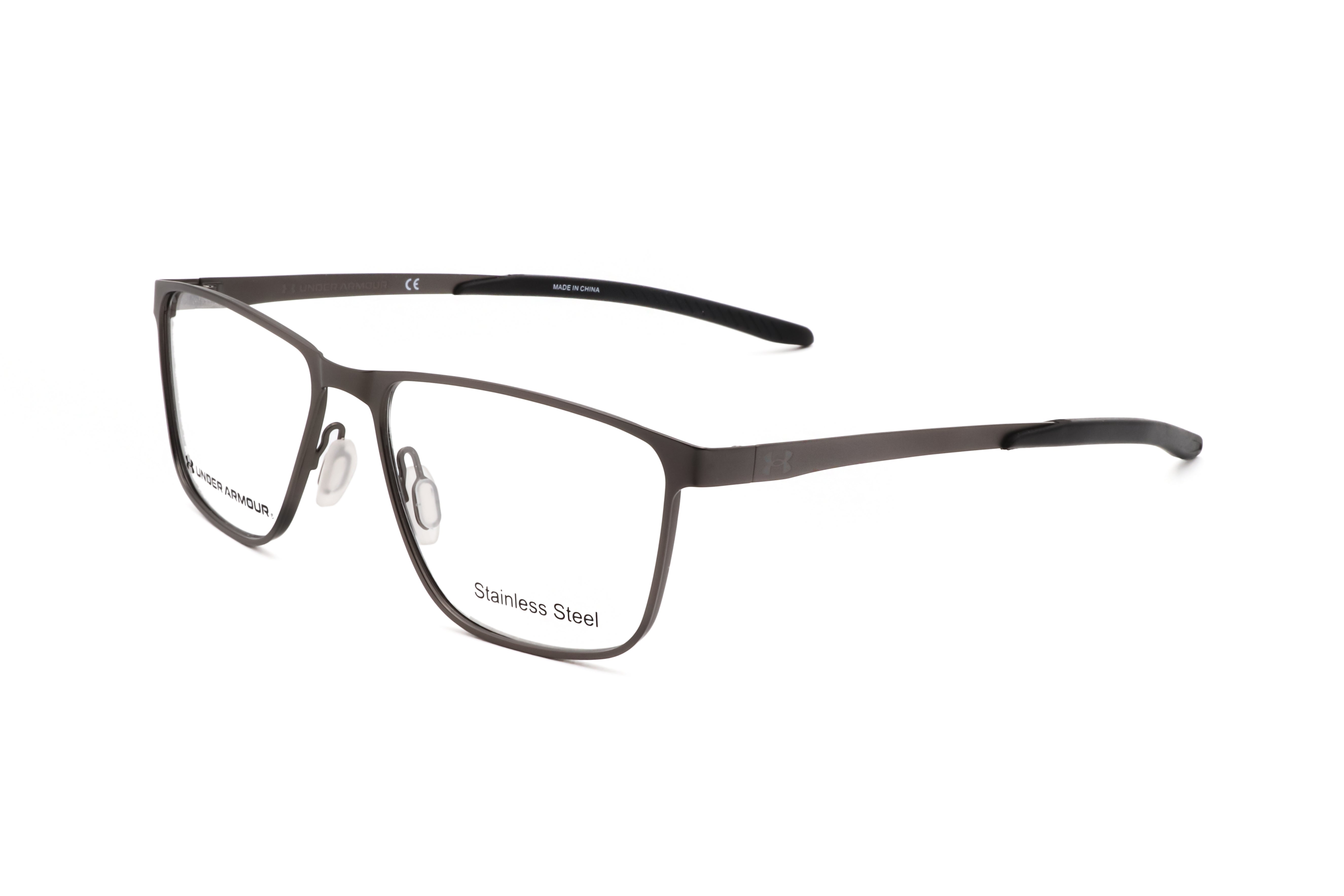Under Armour Men's 54mm Matte Dark Ruthenium Eyeglasses UA5052-G-R80-54