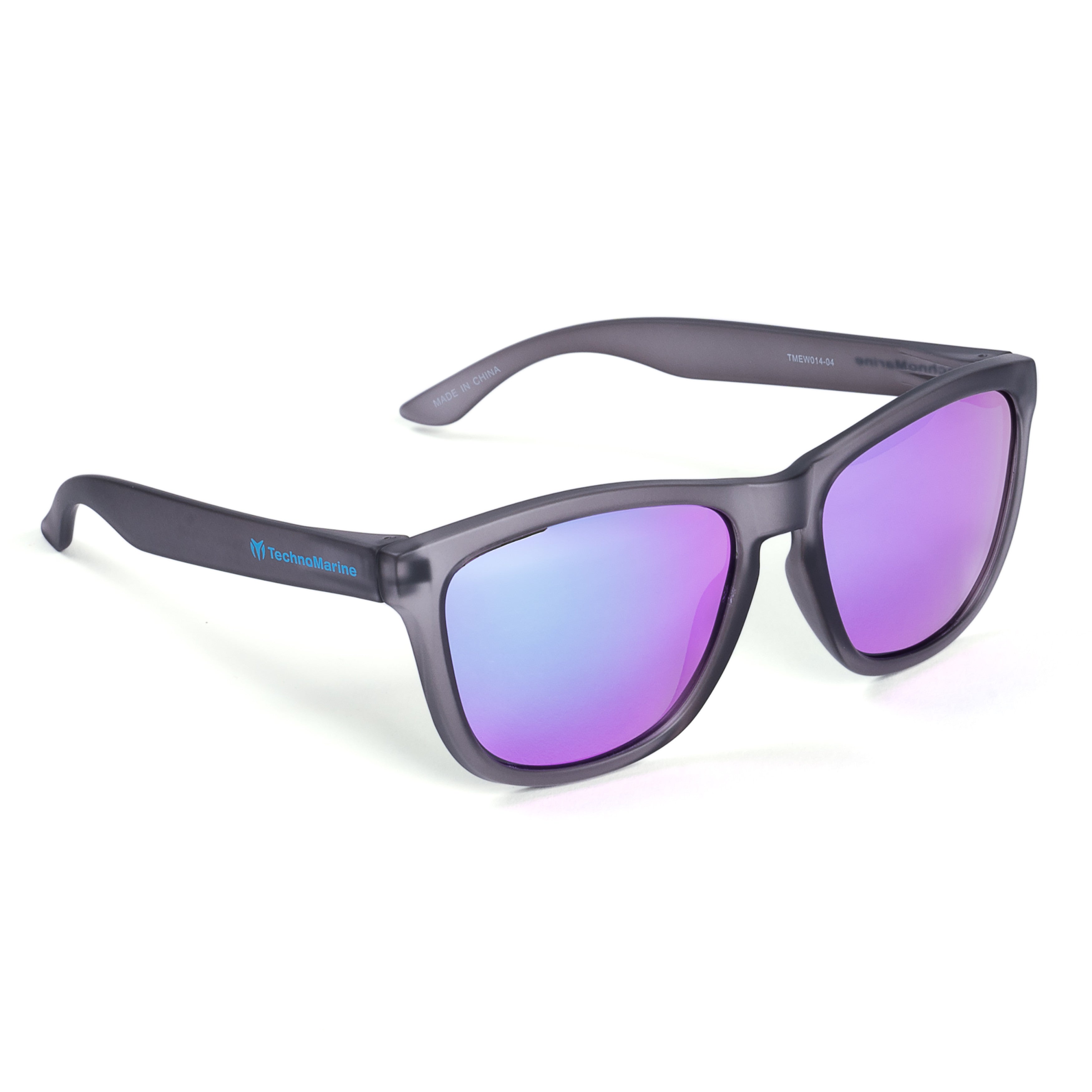 TechnoMarine Unisex 52mm Grey Sunglasses TMEW014-04