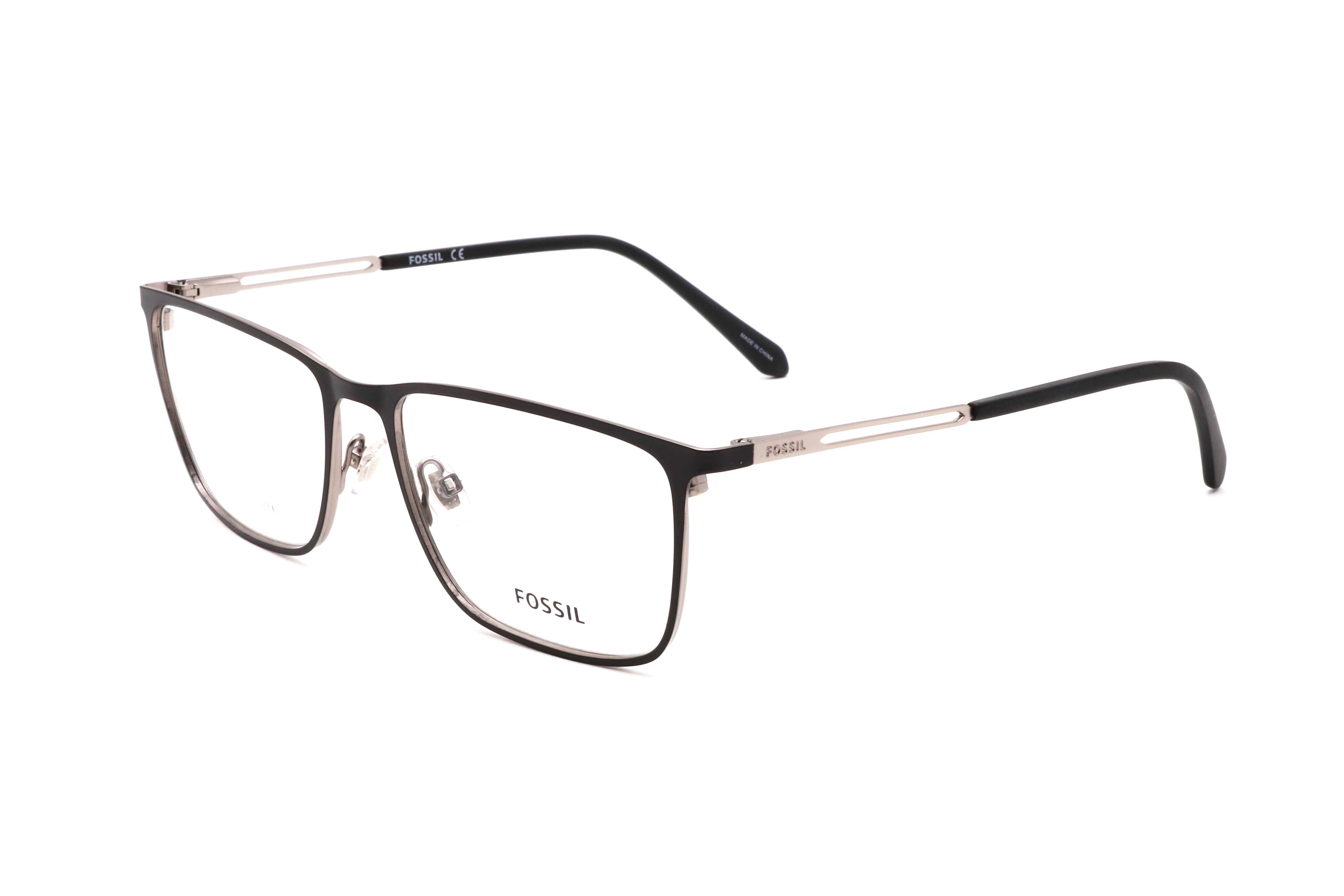 Fossil Men's 57mm Matte Black Eyeglasses FOS7129-003-57