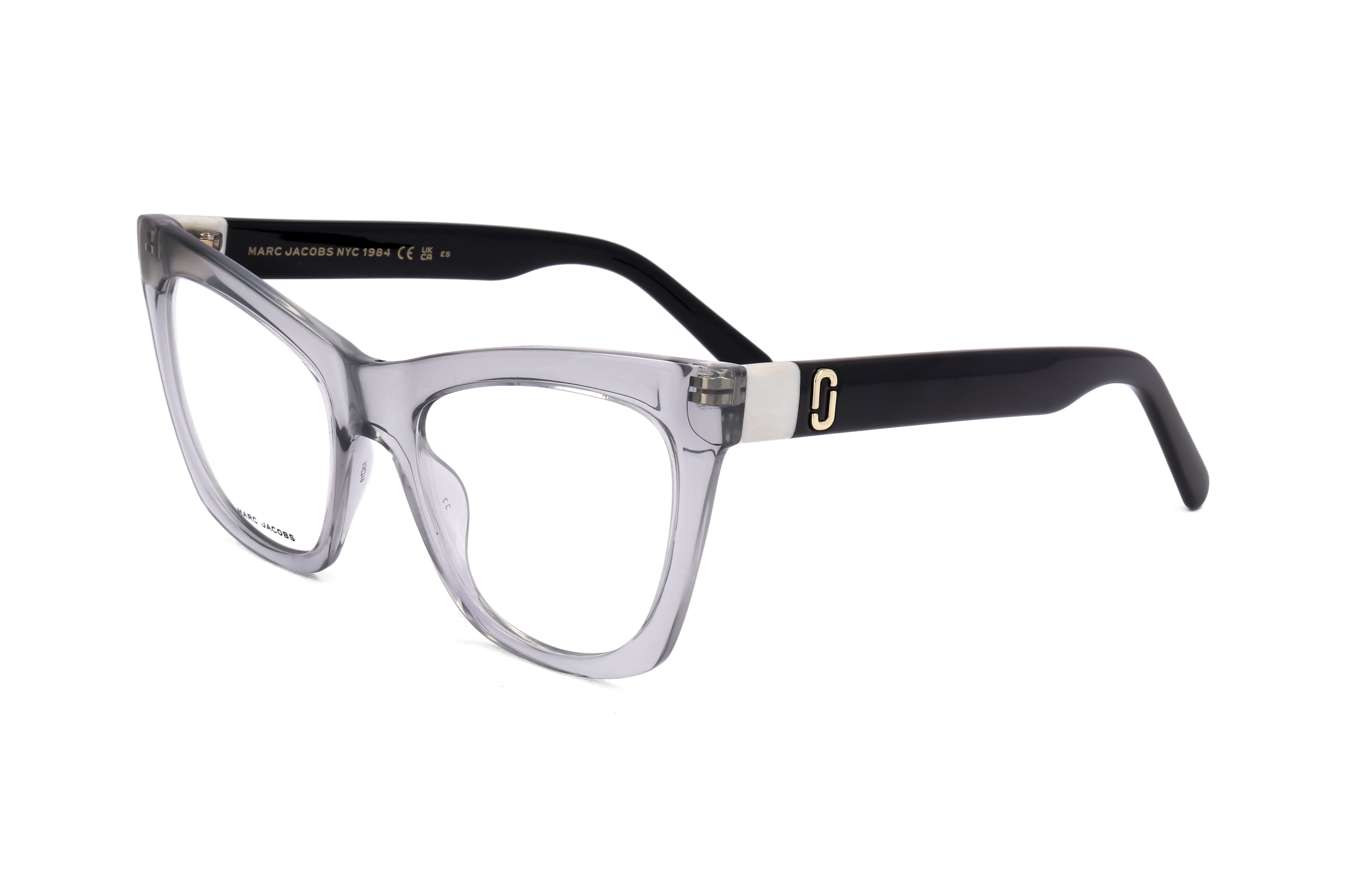 Marc Jacobs Women's 53mm Grey Black Eyeglasses MARC649-R6S-53