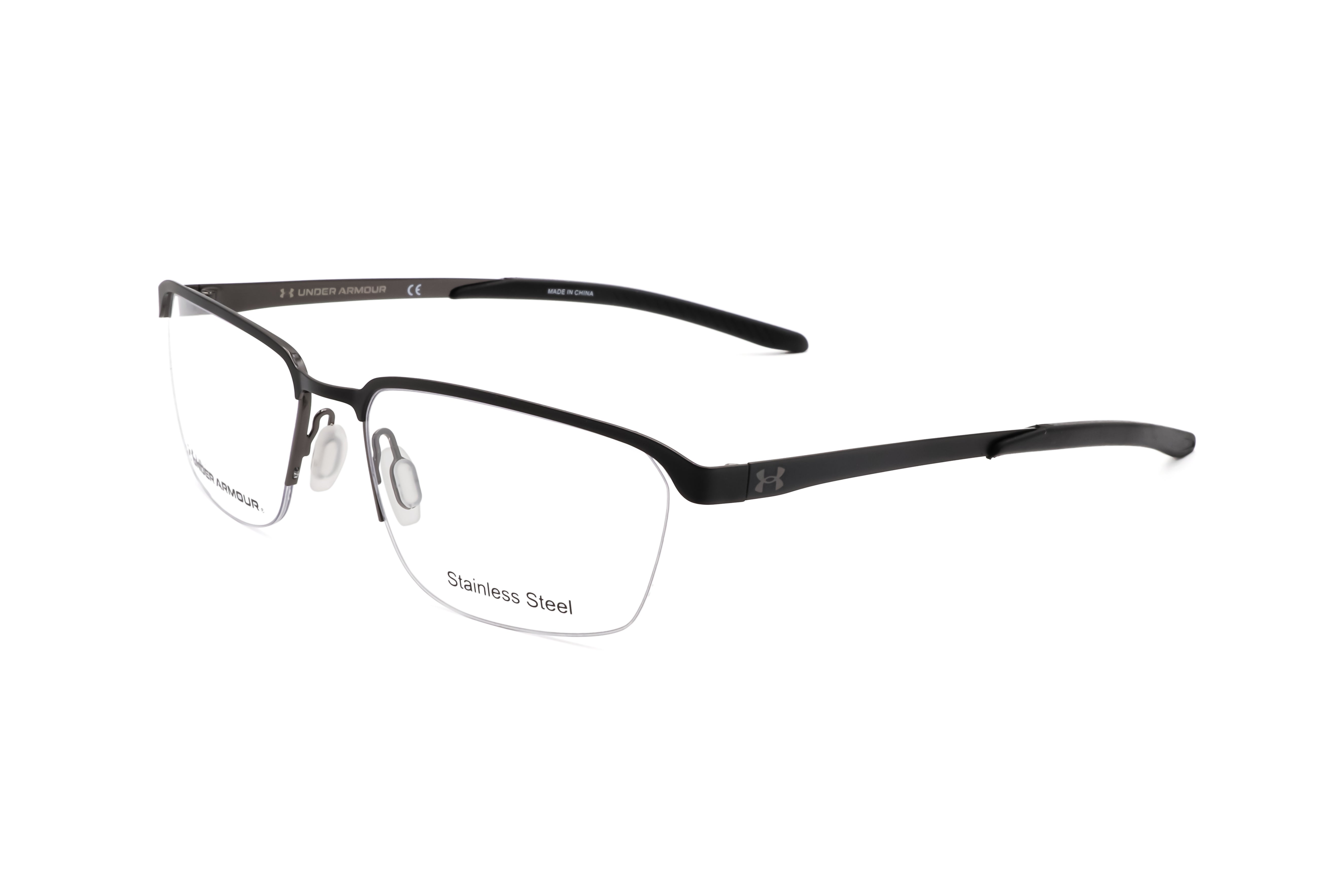 Under Armour Men's 56mm Matte Black Eyeglasses UA5051-G-003-56