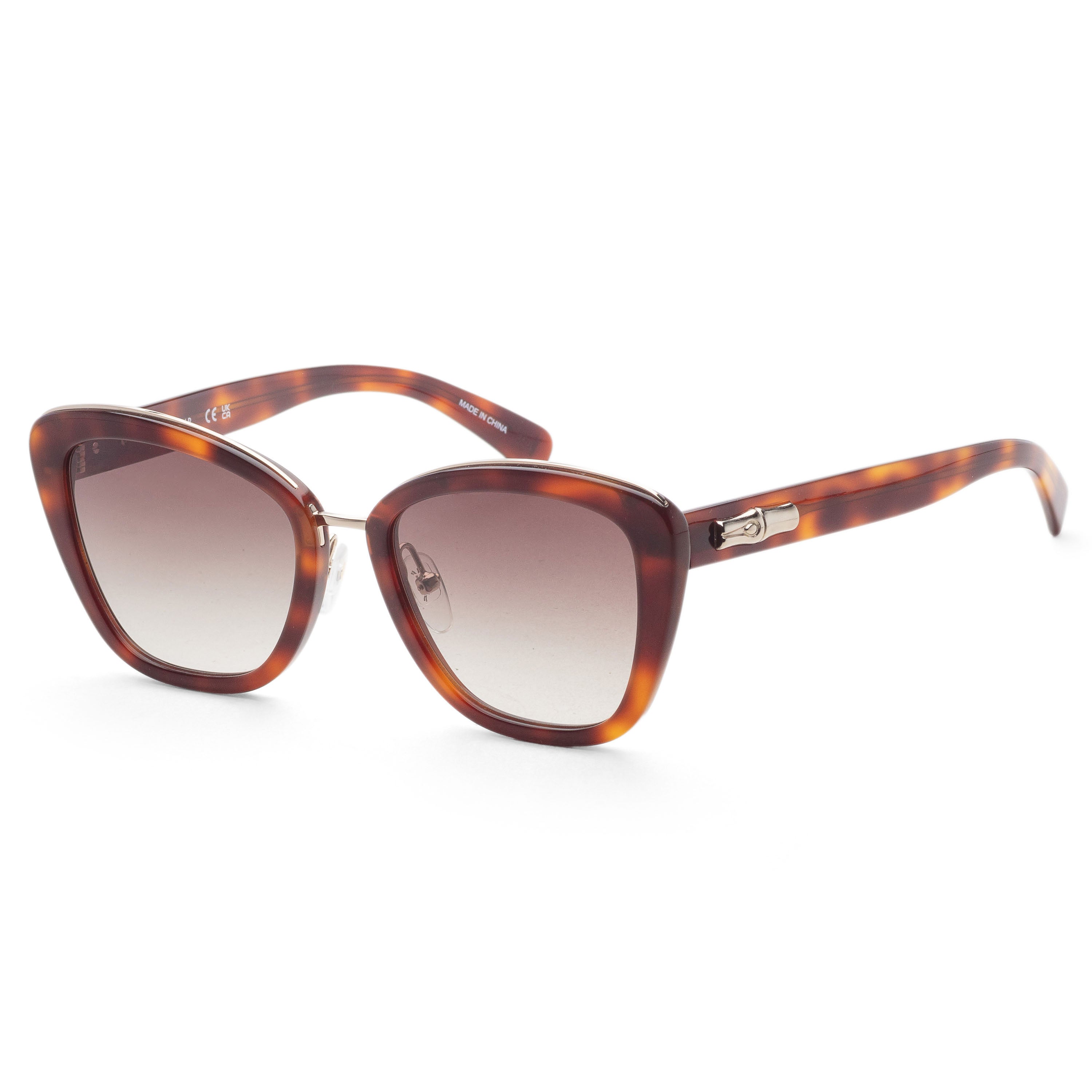 Longchamp Fashion Women's 53 mm Havana Sunglasses LO687S-214