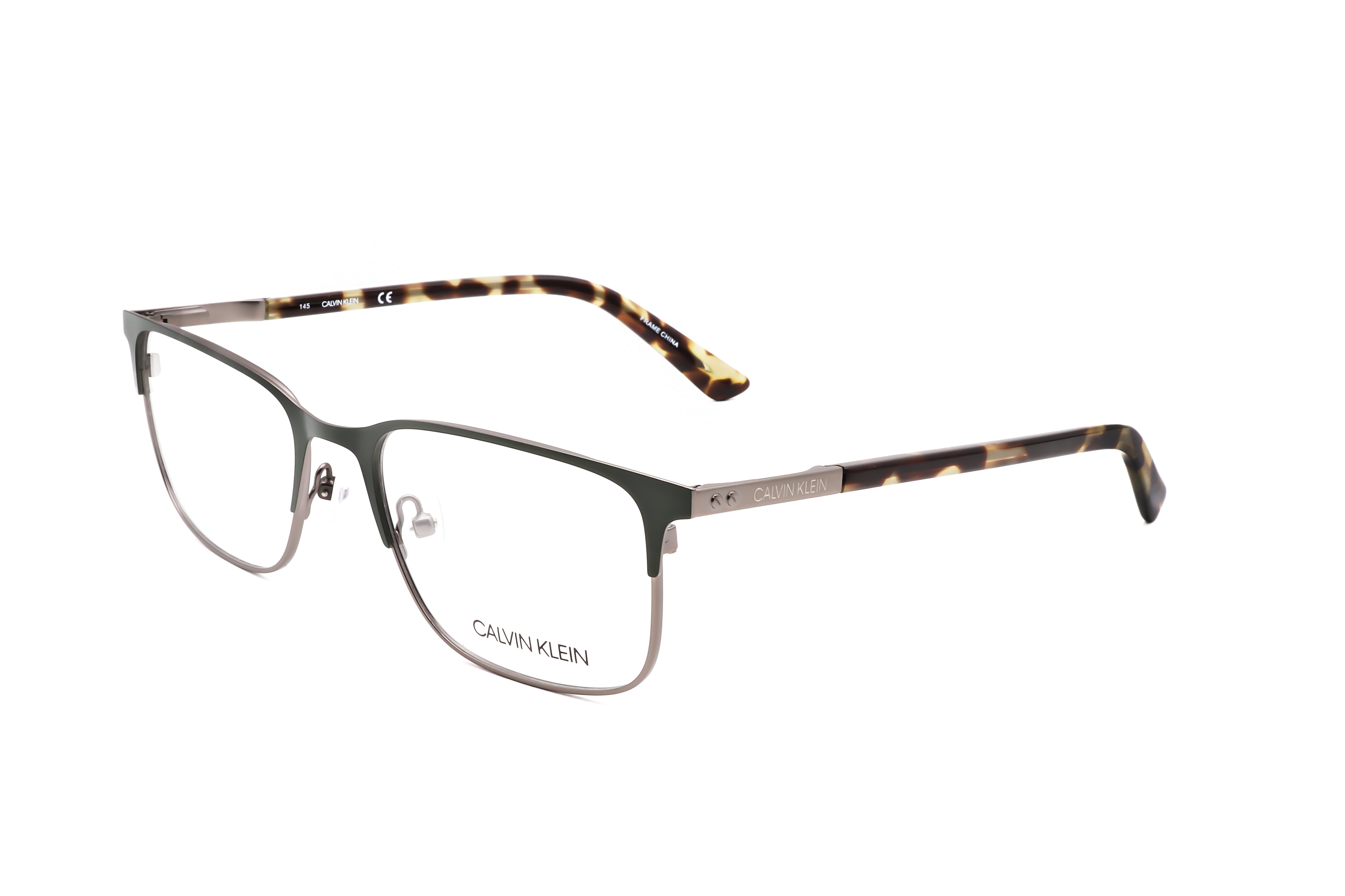 Calvin Klein Men's 55mm Matte Forest Green Eyeglasses CK19312-307-55