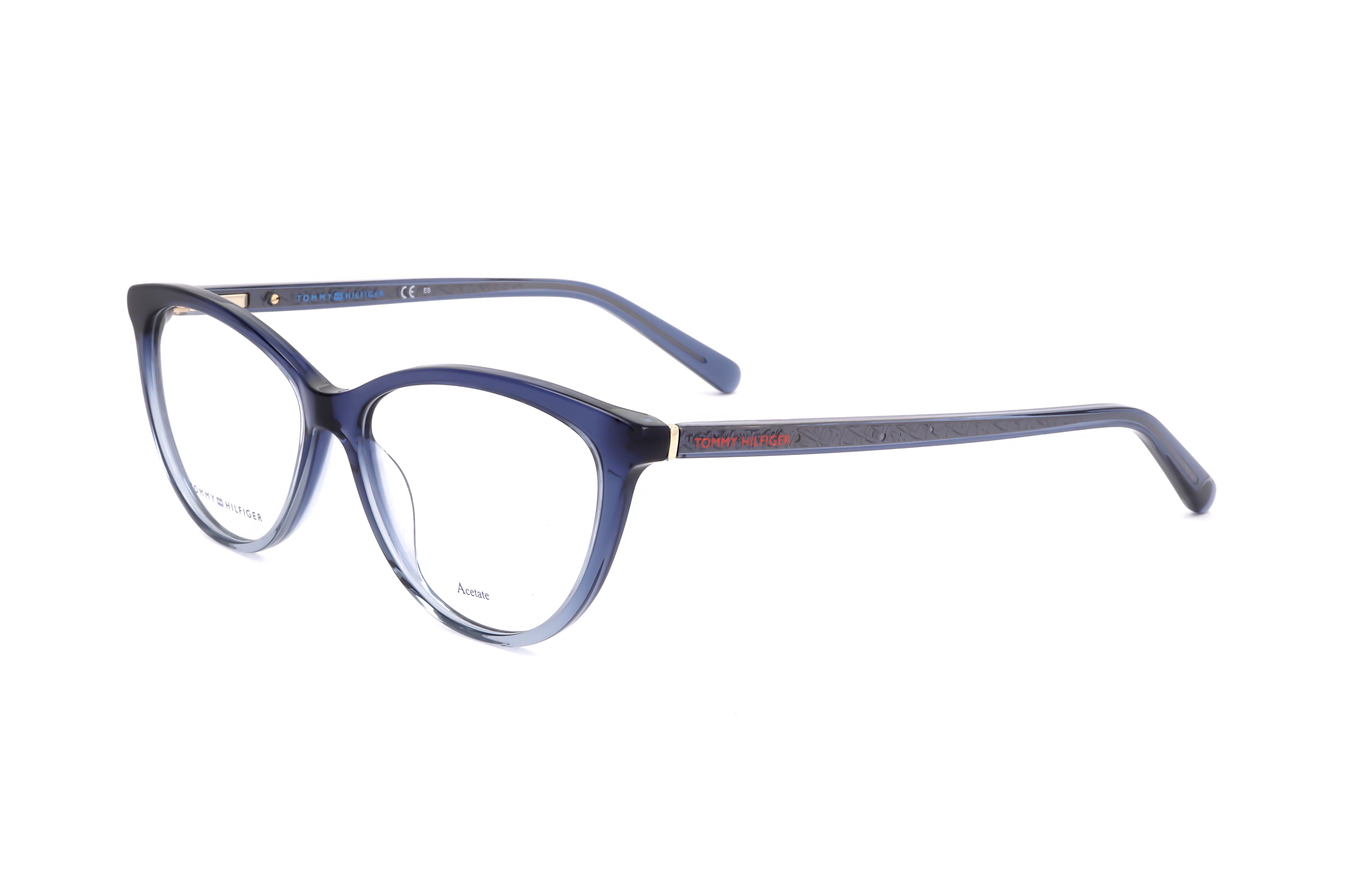 Tommy Hilfiger Women's 54 mm Blue Eyeglasses TH-1826-0PJP-54
