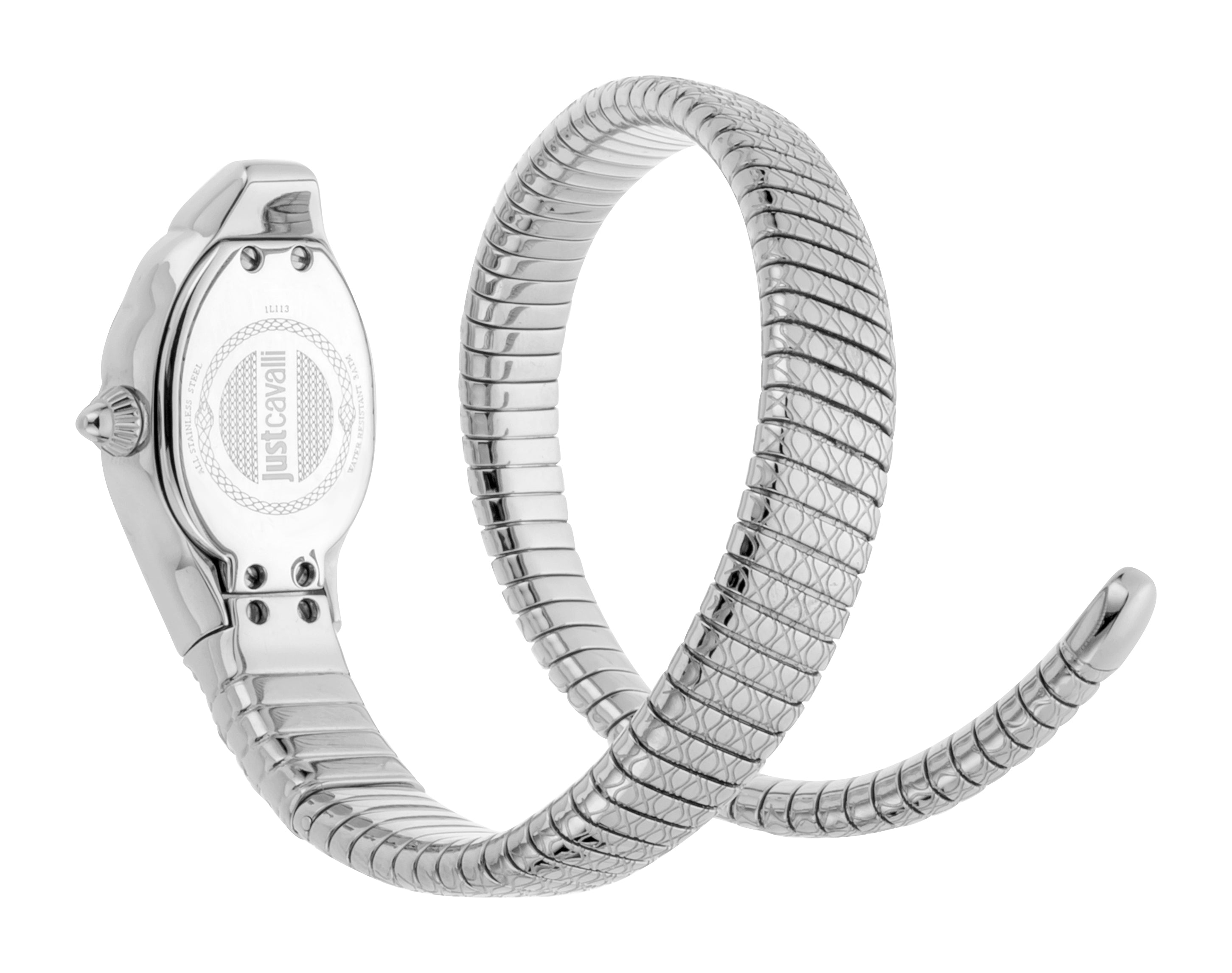Just Cavalli Women's Snake 316L Stainless Steel Watch