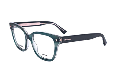 Dsquared2 Women's 51mm Striped Teal Eyeglasses D20025-M5C-51