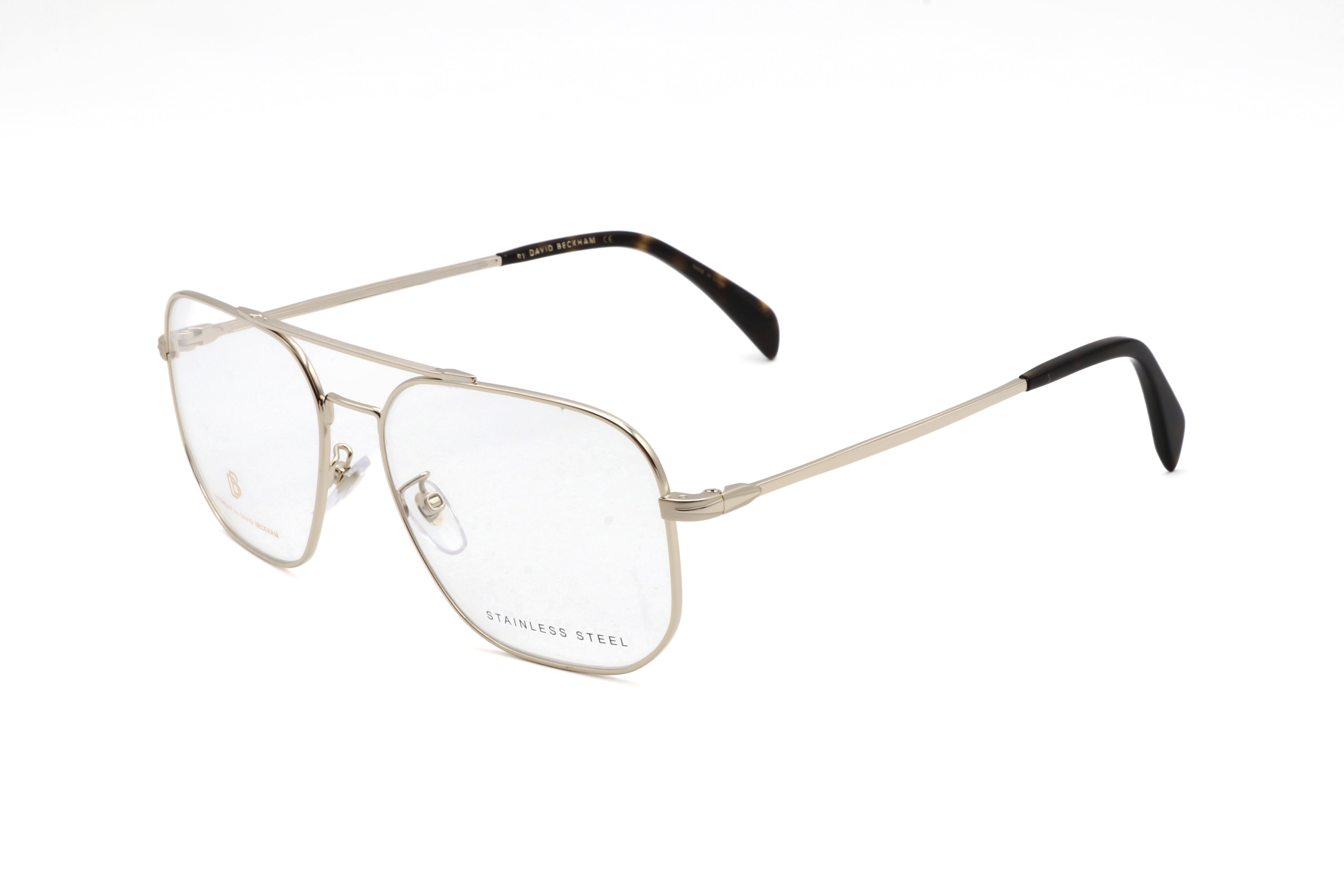 David Beckham Men's 57mm Gold Eyeglasses DB1096-J5G-57