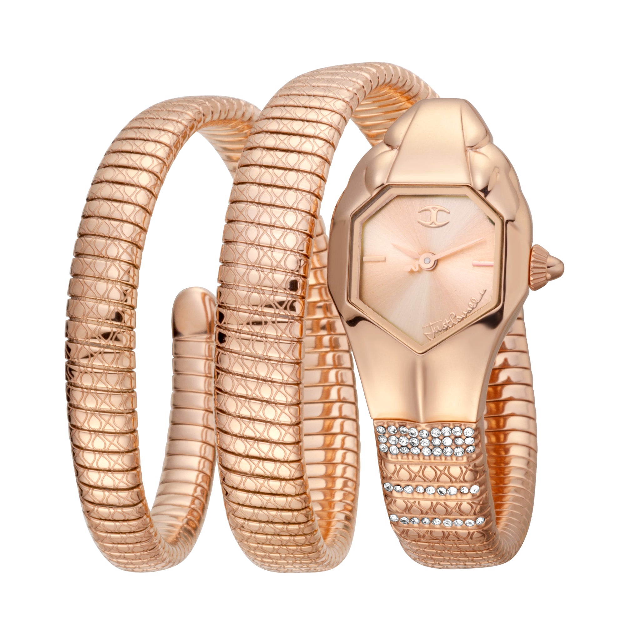 Just Cavalli Women's Glam Snake 22mm Quartz Watch JC1L112M0035