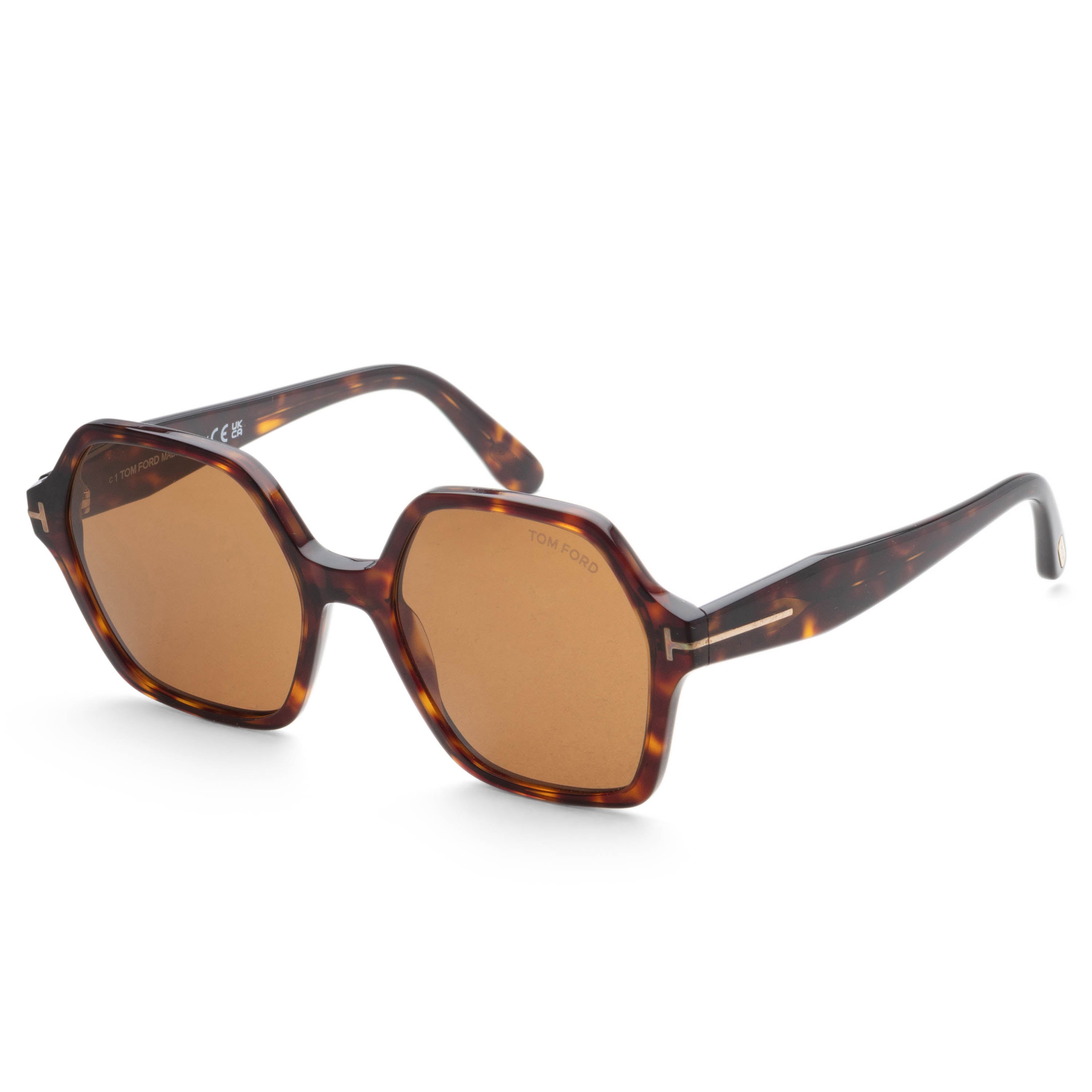 Tom Ford Women's Romy 56mm Dark Havana Sunglasses FT1032-52E-56