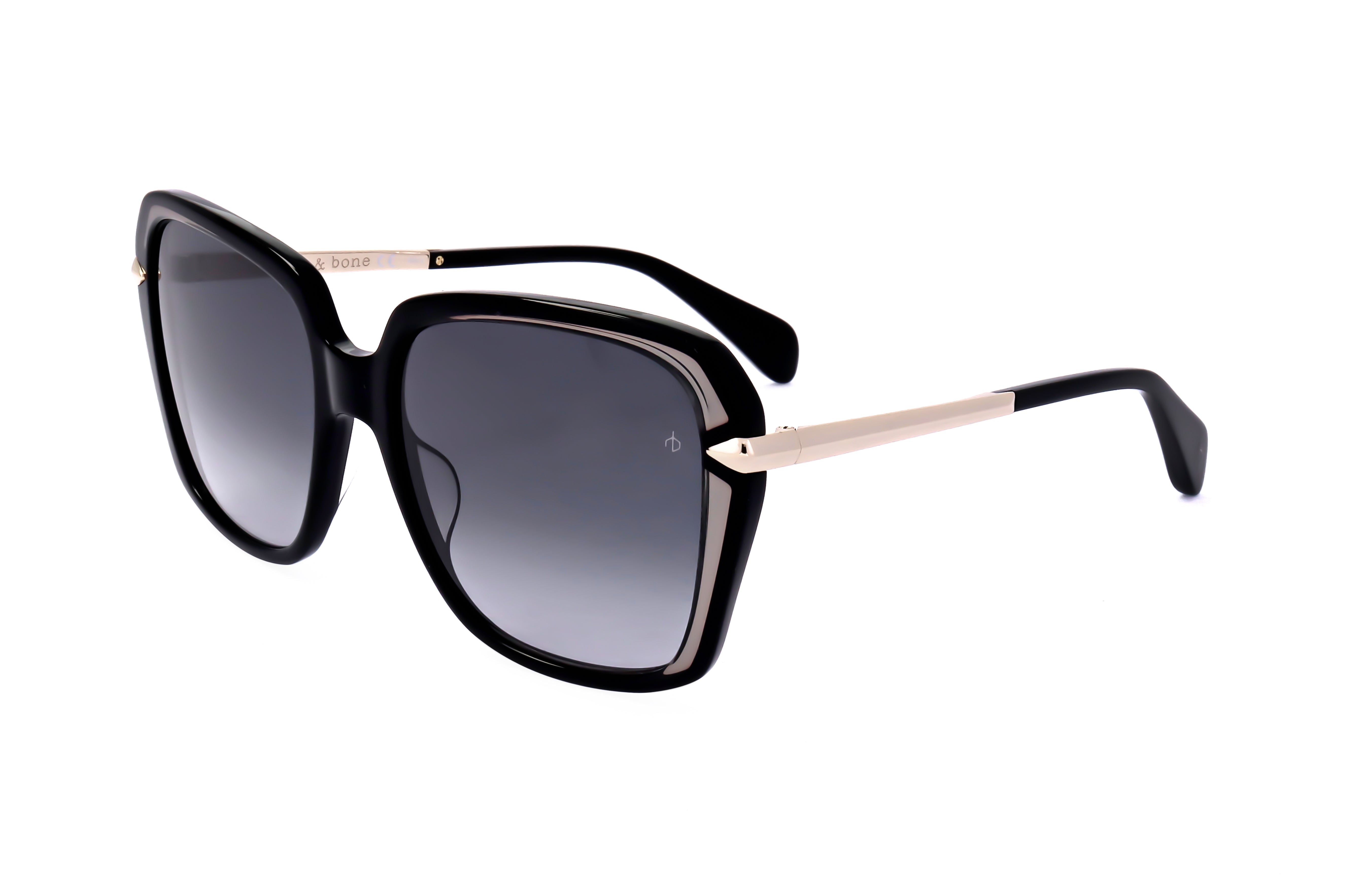 Rag & Bone Women's 57mm Black Sunglasses RNB1059-G-S-807-57