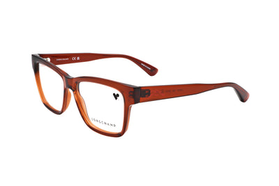 Longchamp Women's 52mm Transparent Rust Eyeglasses LO2737-830