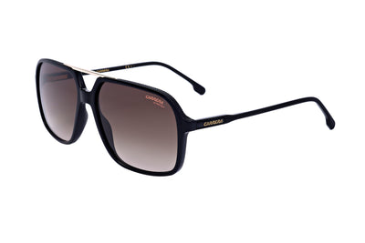 Carrera Unisex 59mm Black Brown Sunglasses CARRERA229-S-R60-59