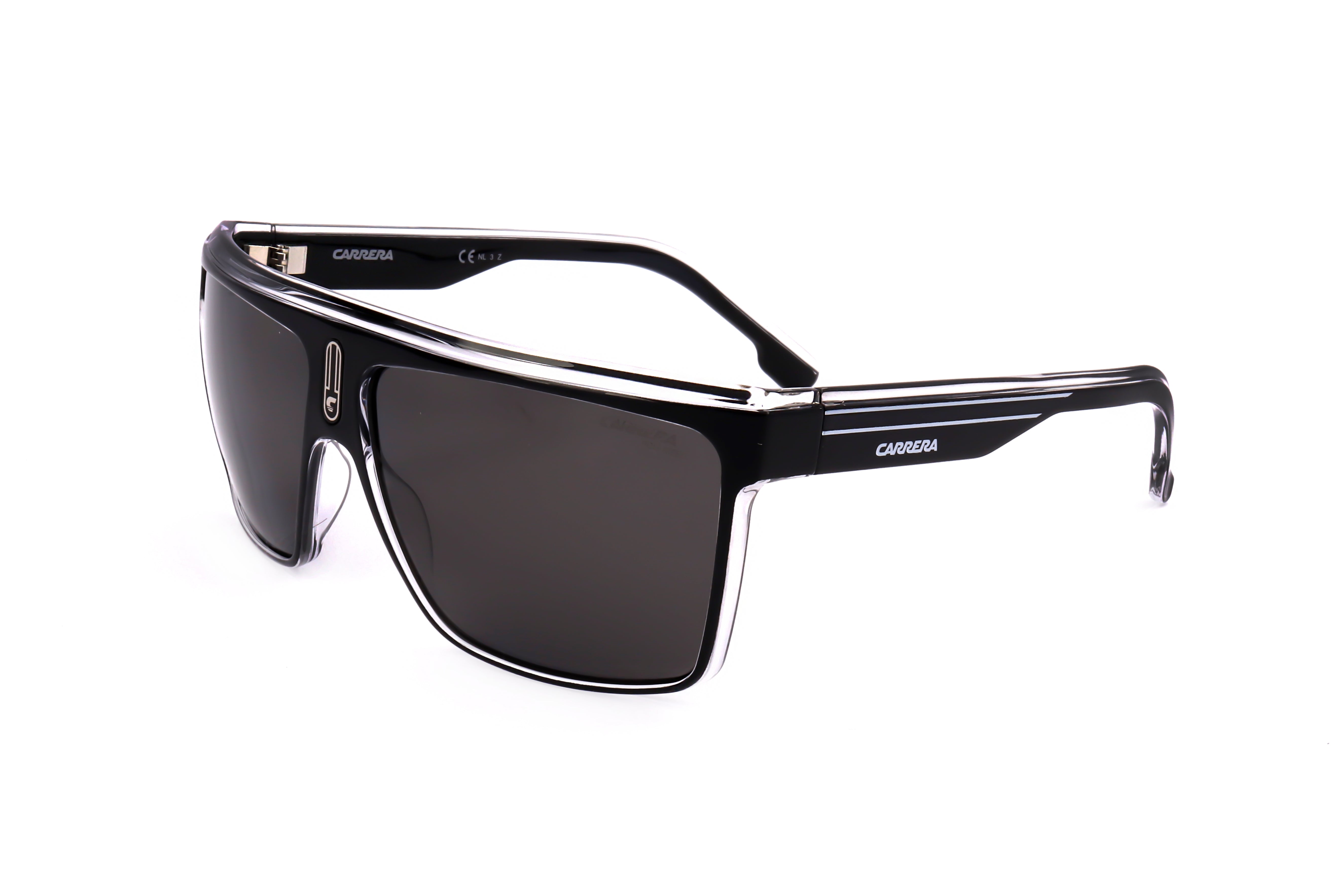 Carrera Men's 63mm Black Crystal Sunglasses CARRERA22-N-7C5-63