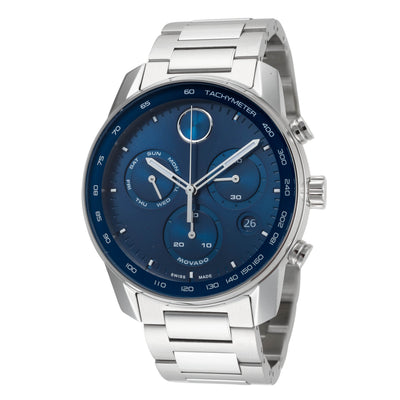 Movado Men's Bold Verso 44mm Quartz Chronograph Watch 3600865
