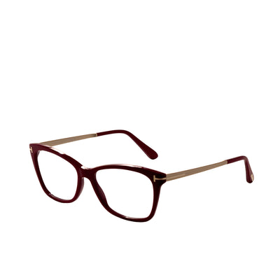 Tom Ford Women's 54mm Shiny Bordeaux Eyeglasses FT5353-069-54