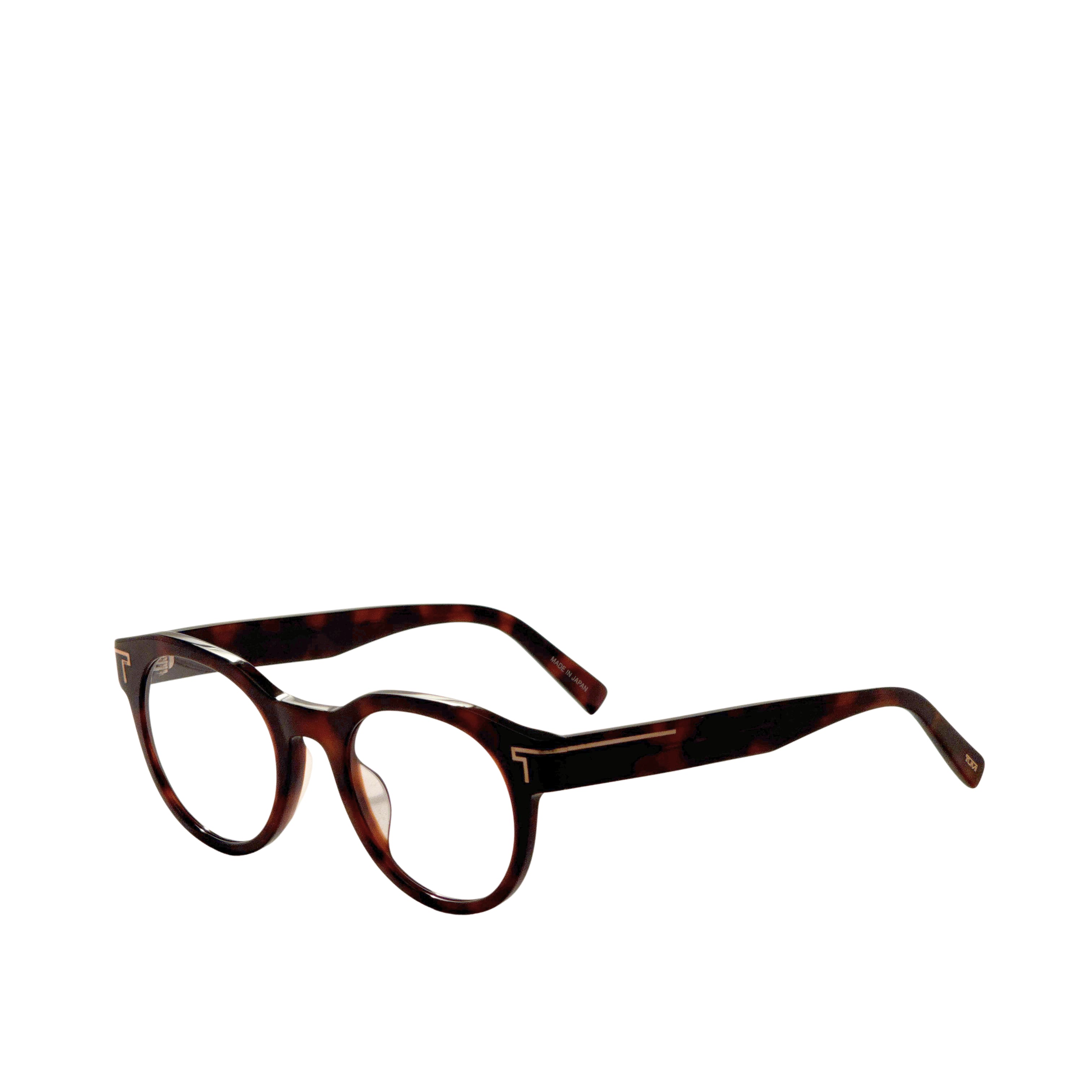Tumi Men's 49 mm Havana Eyeglasses VTU529491HAV