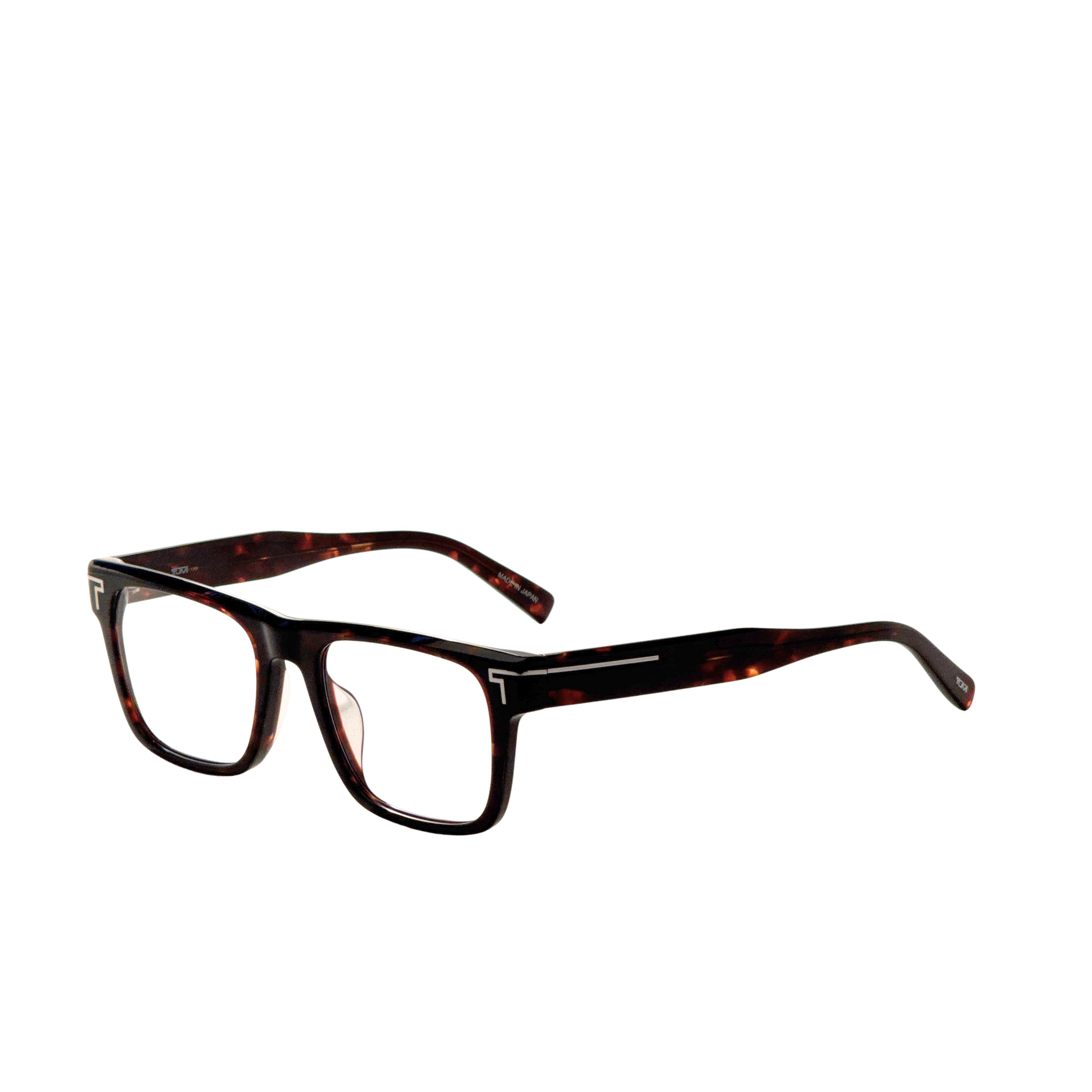 Tumi Men's 51 mm Havana Eyeglasses VTU532510HAV