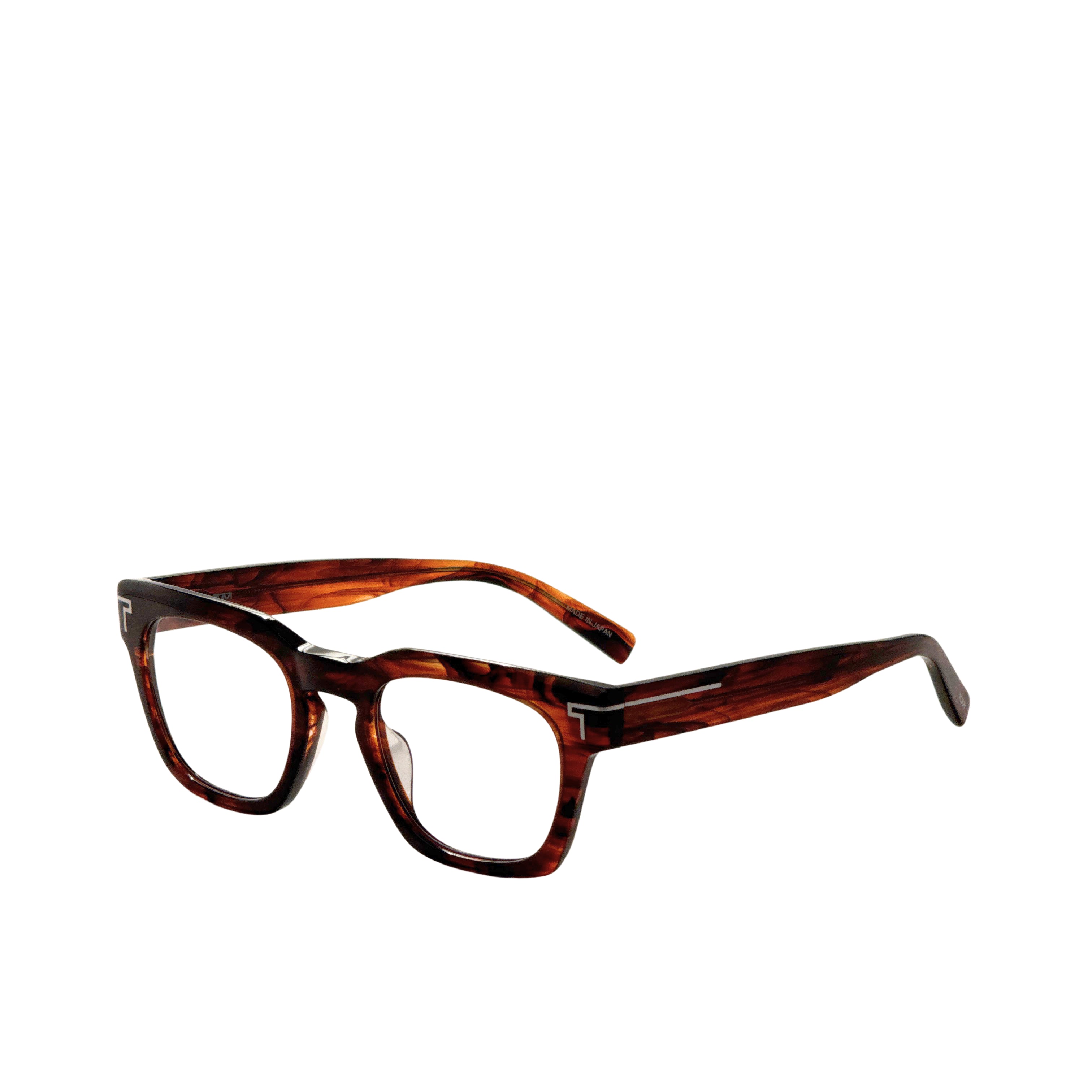 Tumi Men's 50 mm Brown Smoke Eyeglasses VTU533500BRO