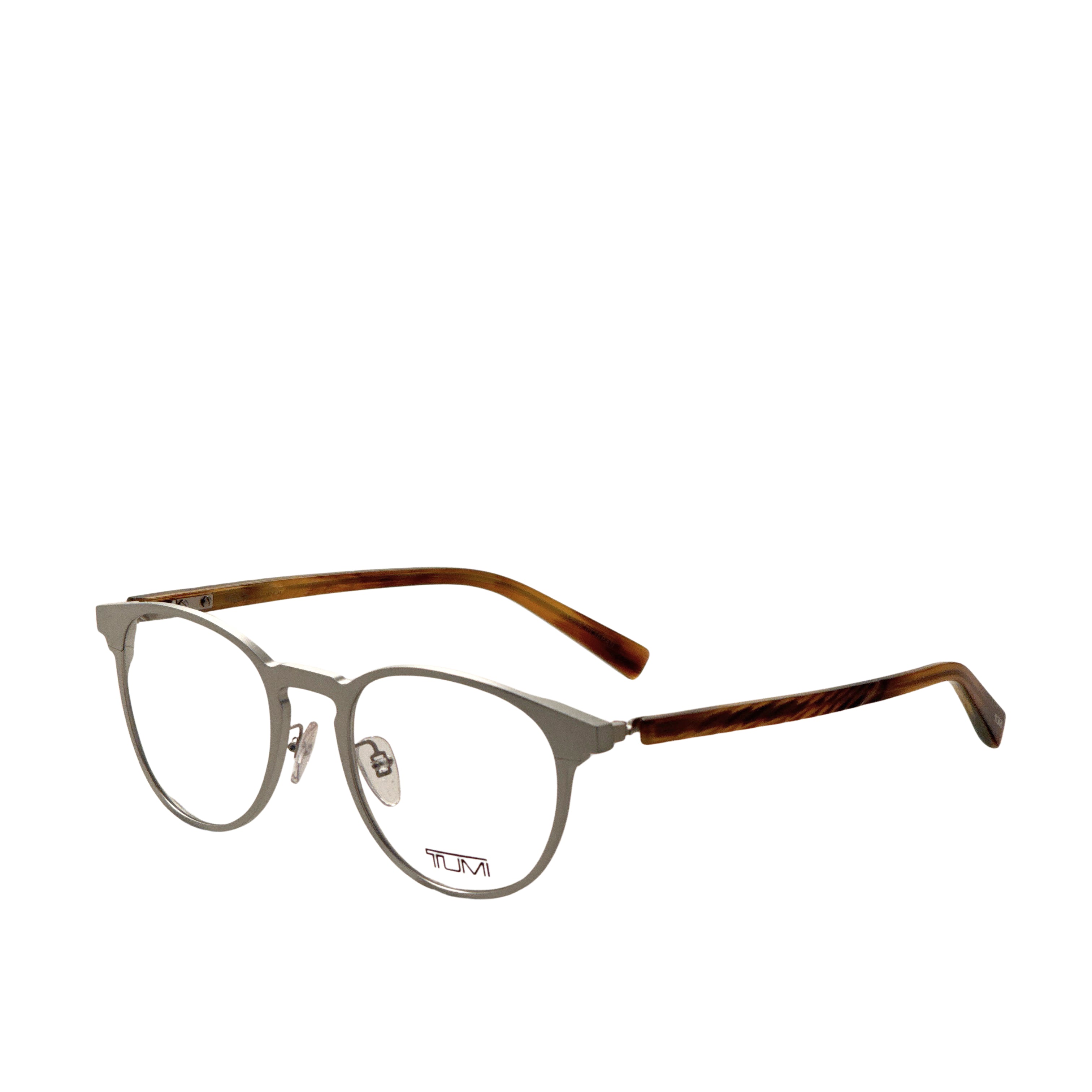 Tumi Men's 52 mm Silver Eyeglasses VTU514510581