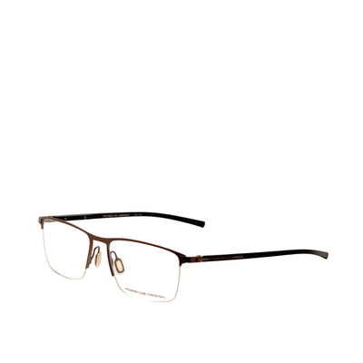 Porsche Design Men's 54mm Brown Eyeglasses P8371-54D