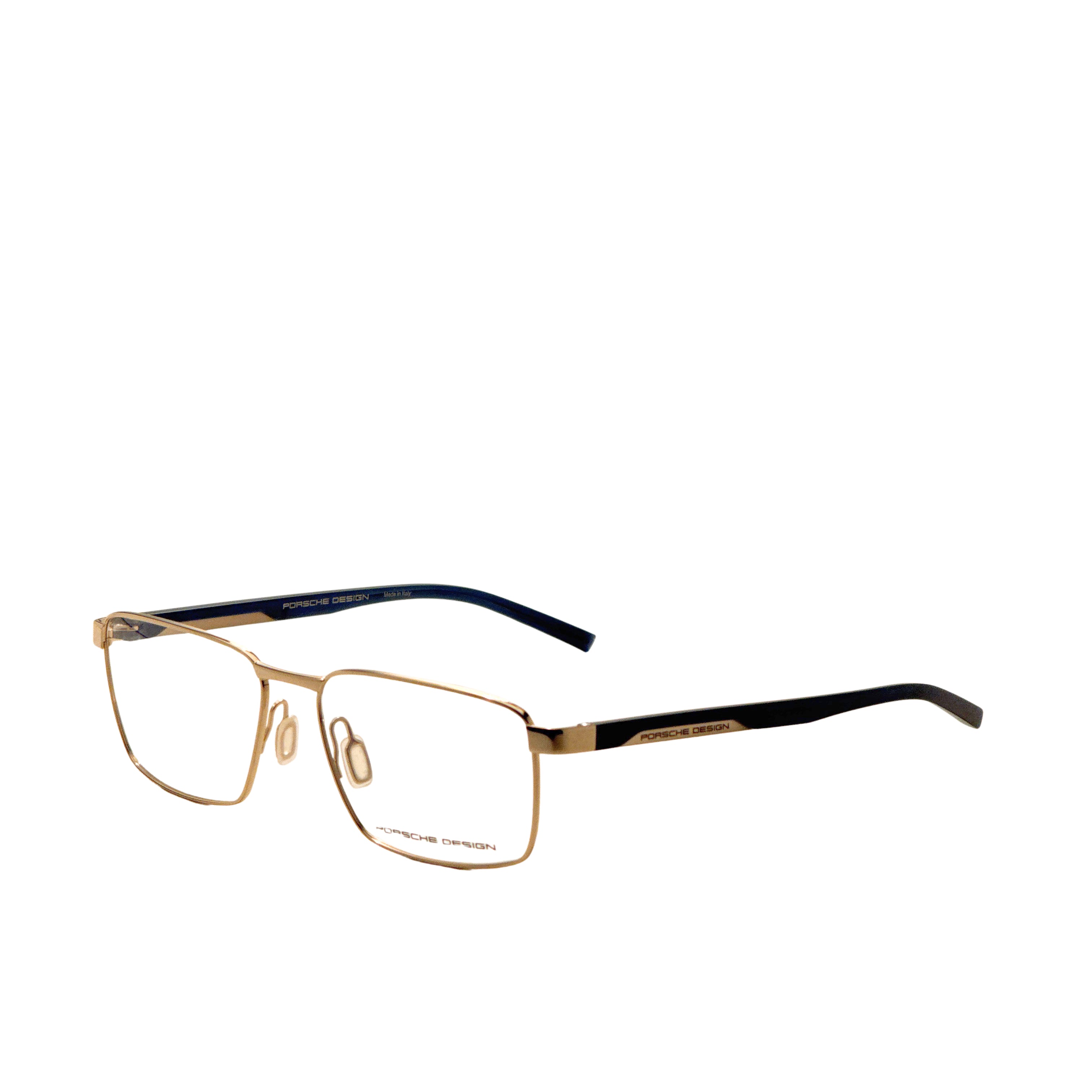 Porsche Design Men's 55mm Gold Blue Eyeglasses P8744-55C