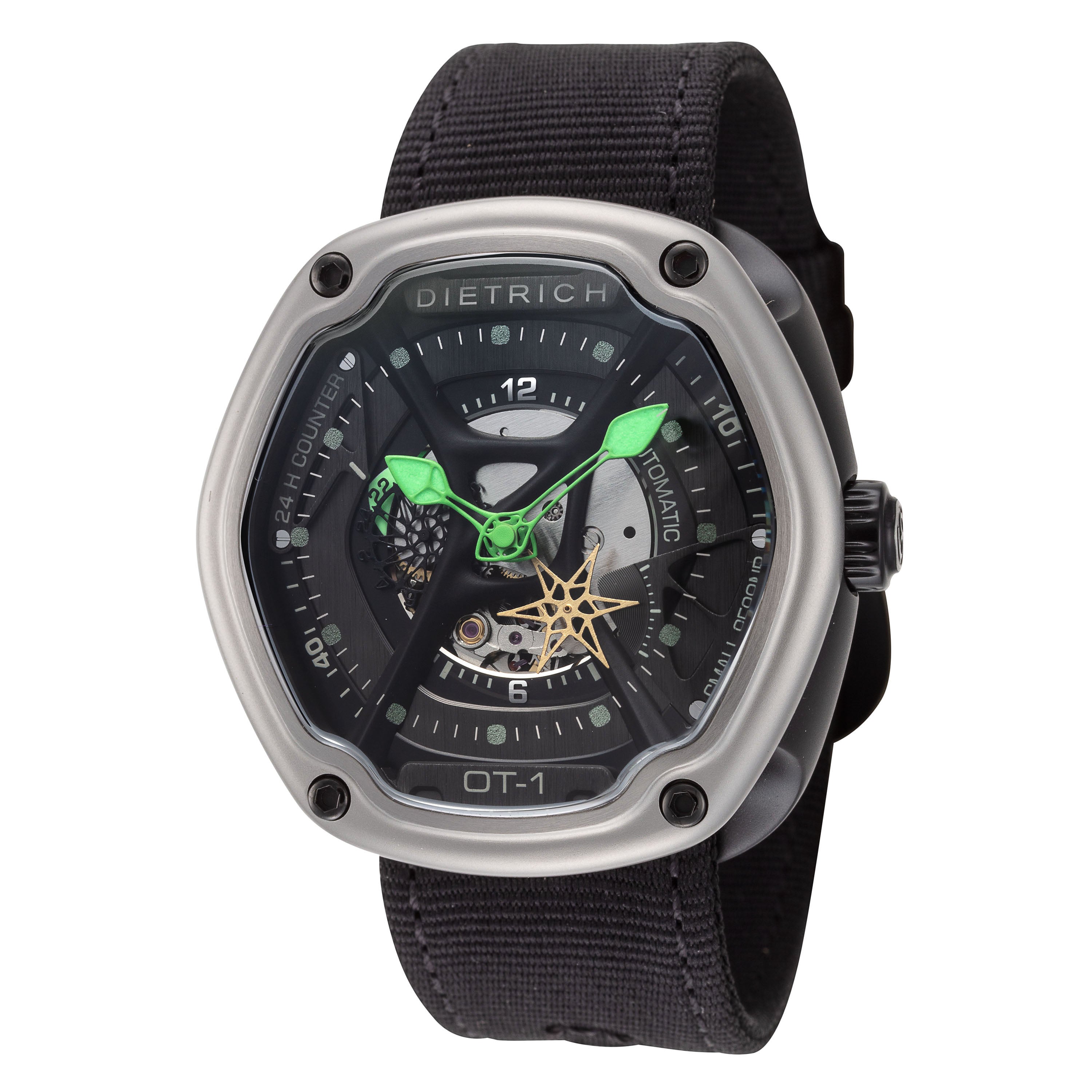 Dietrich Men's Organic Time 46mm Automatic Watch DIETRICH-OT-1