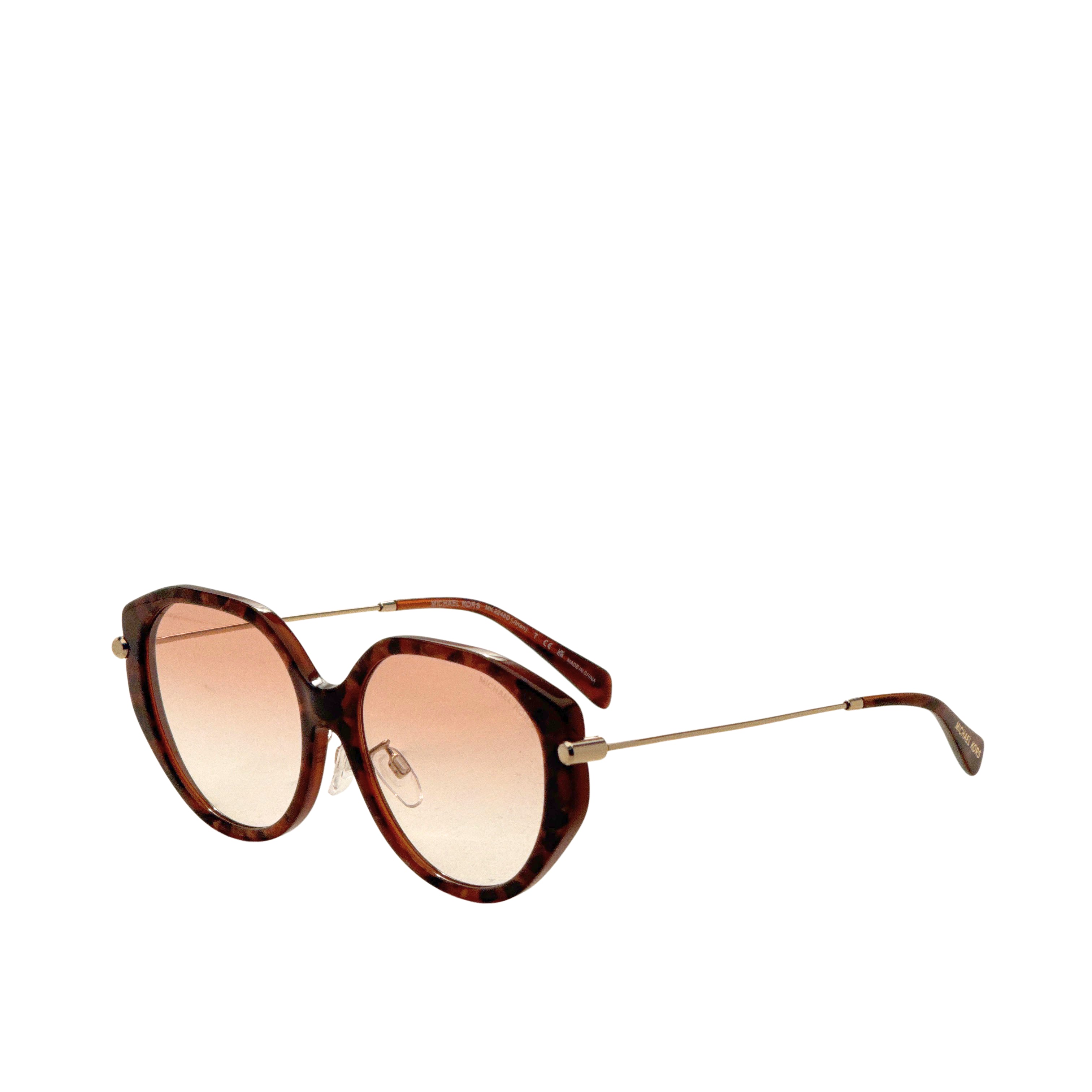 Michael Kors Women's Jinan 56mm Brown Pearl Tort Sunglasses MK2248D-401613-56