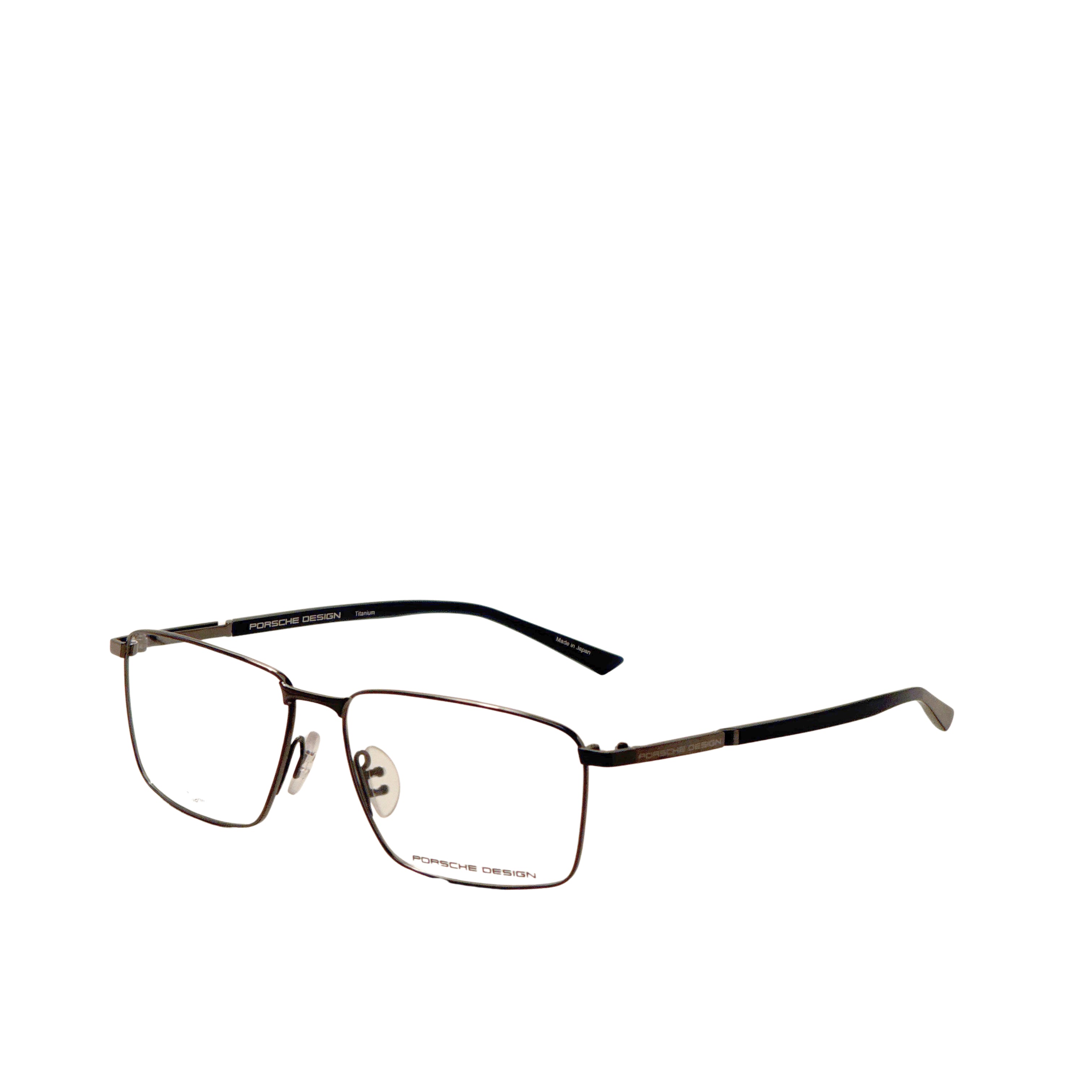 Porsche Design Men's 57mm Dark Gunmetal Blue Eyeglasses P8729-57C