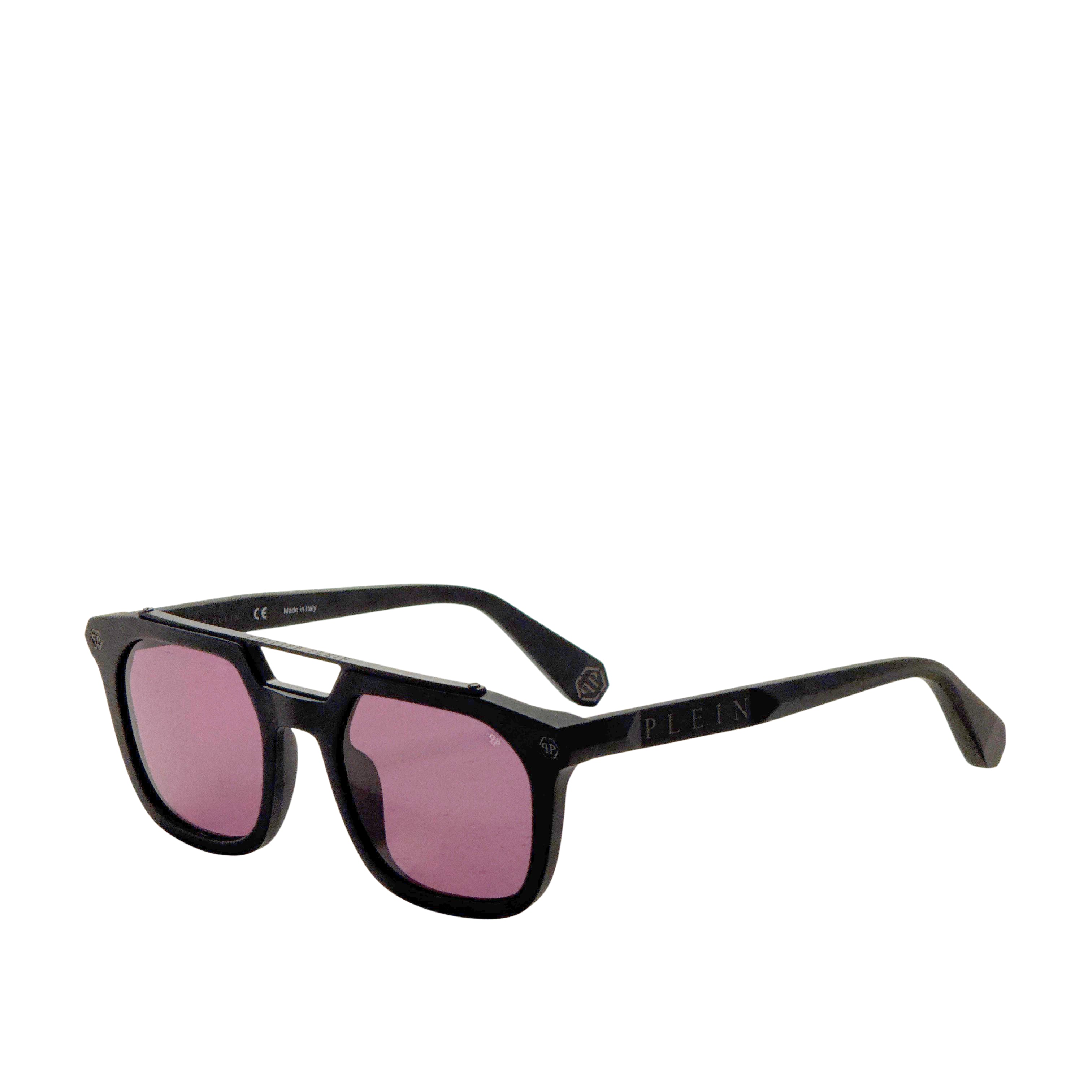 Philipp Plein Men's 51mm Black Sunglasses SPP001M0703