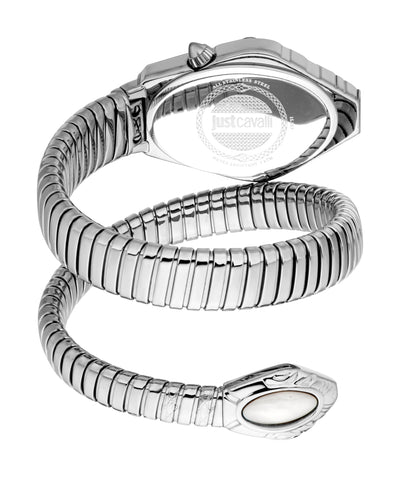 Just Cavalli Women's Lirica 25mm Silver Quartz Watch JC1L357M0015