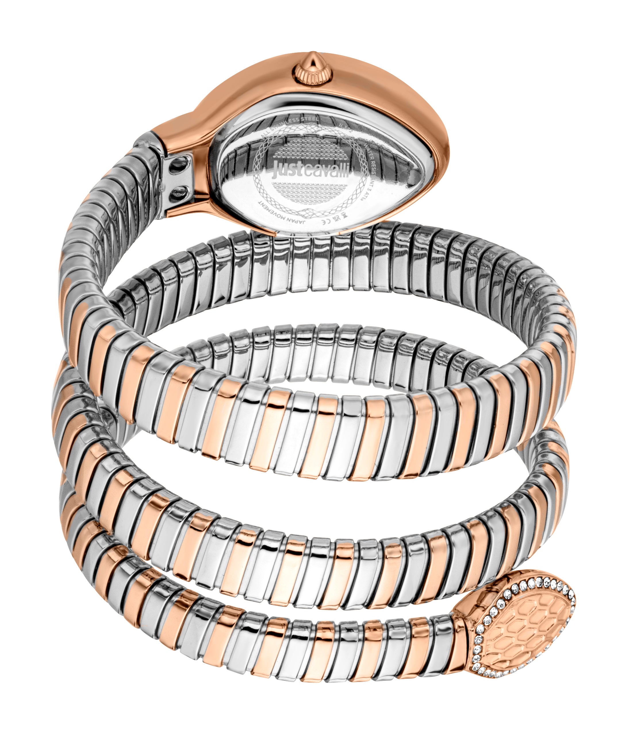 Just Cavalli Women's Carezza 22mm Rose Gold Quartz Watch JC1L372M0065
