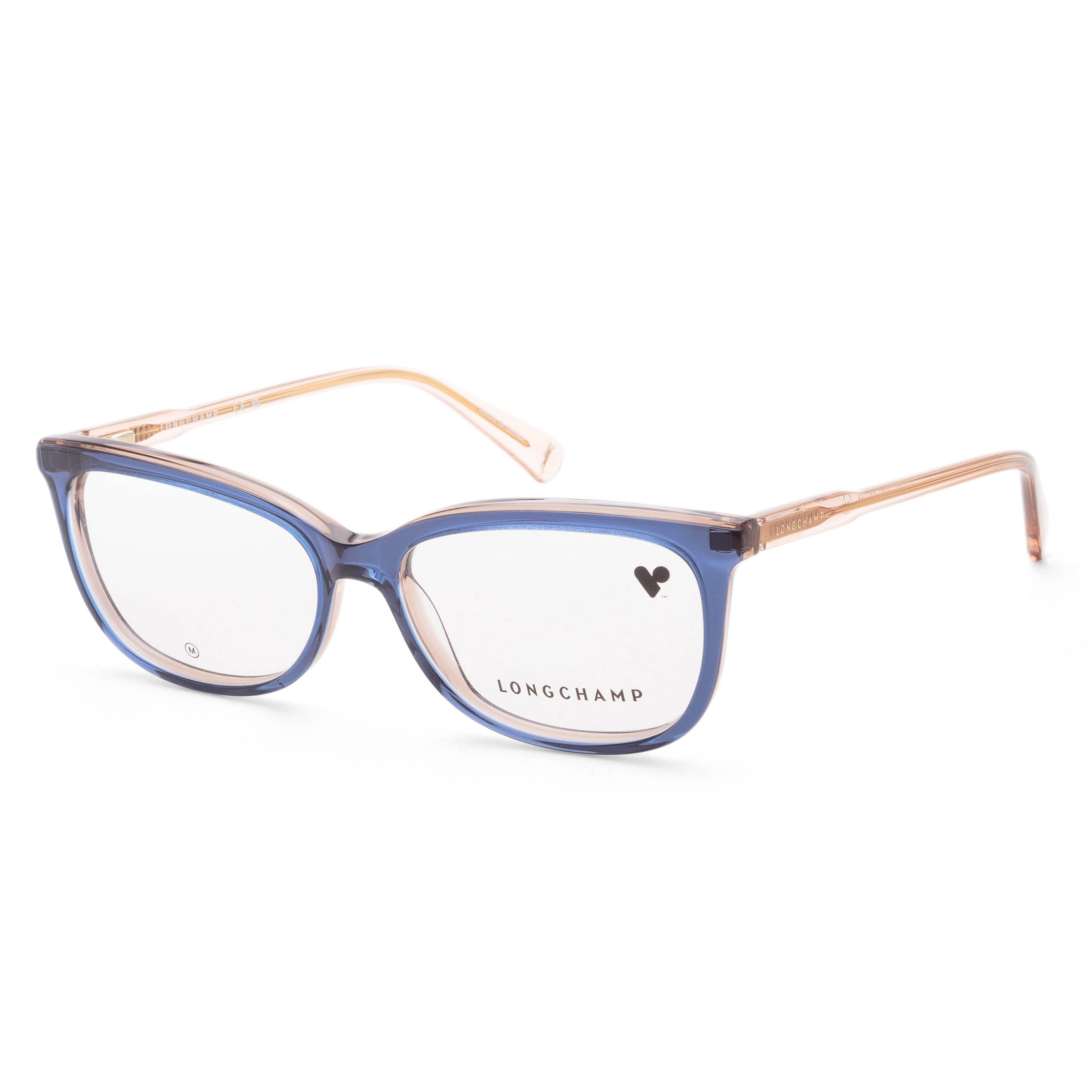 Longchamp Women's 54mm Blue Rose Eyeglasses LO2718-435