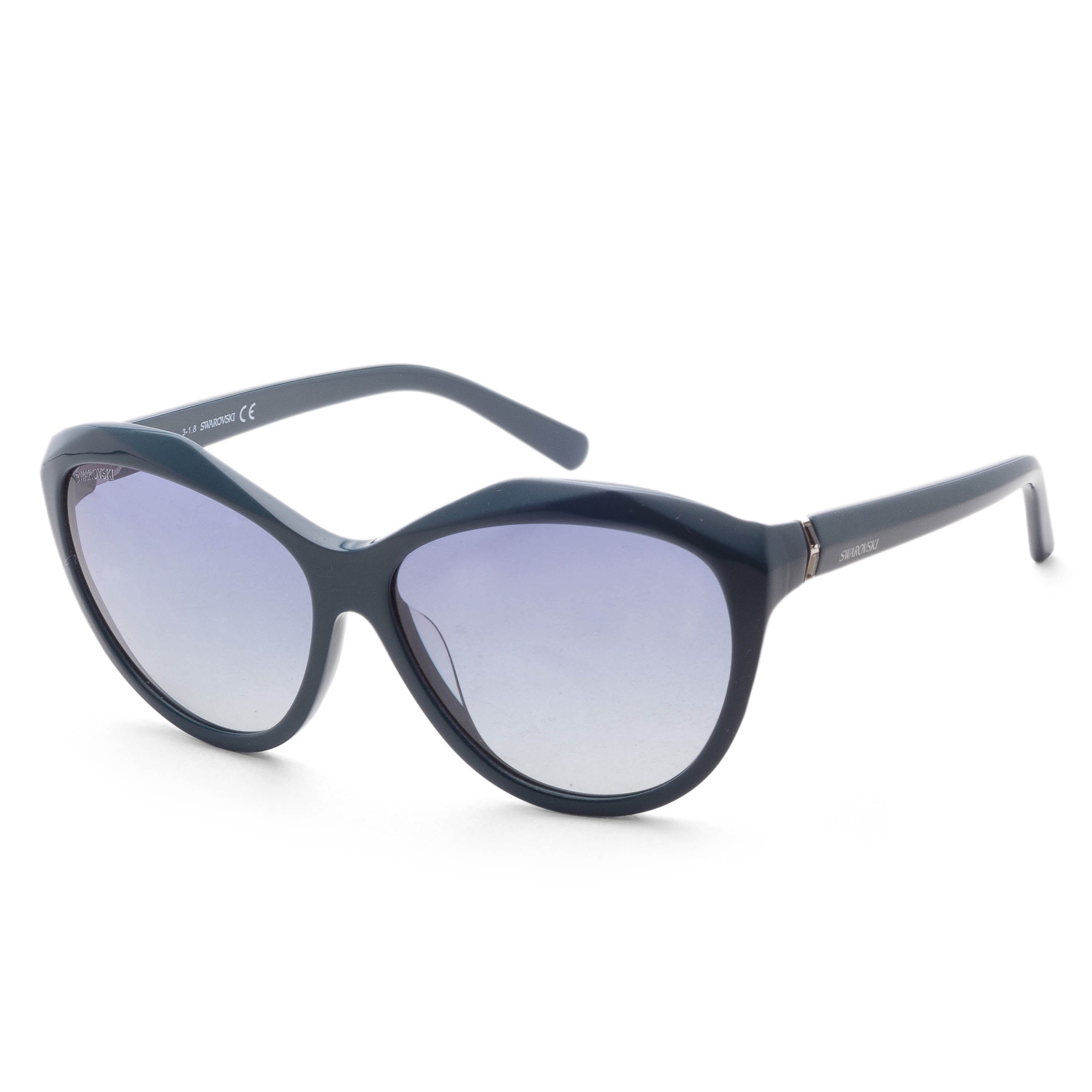 Swarovski Women's 58 mm Green Sunglasses SK0136-5898Q