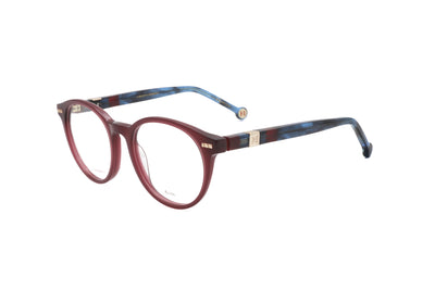 Carolina Herrera Women's 50mm Burgundy Blue Eyeglasses CH0049-XAE-50