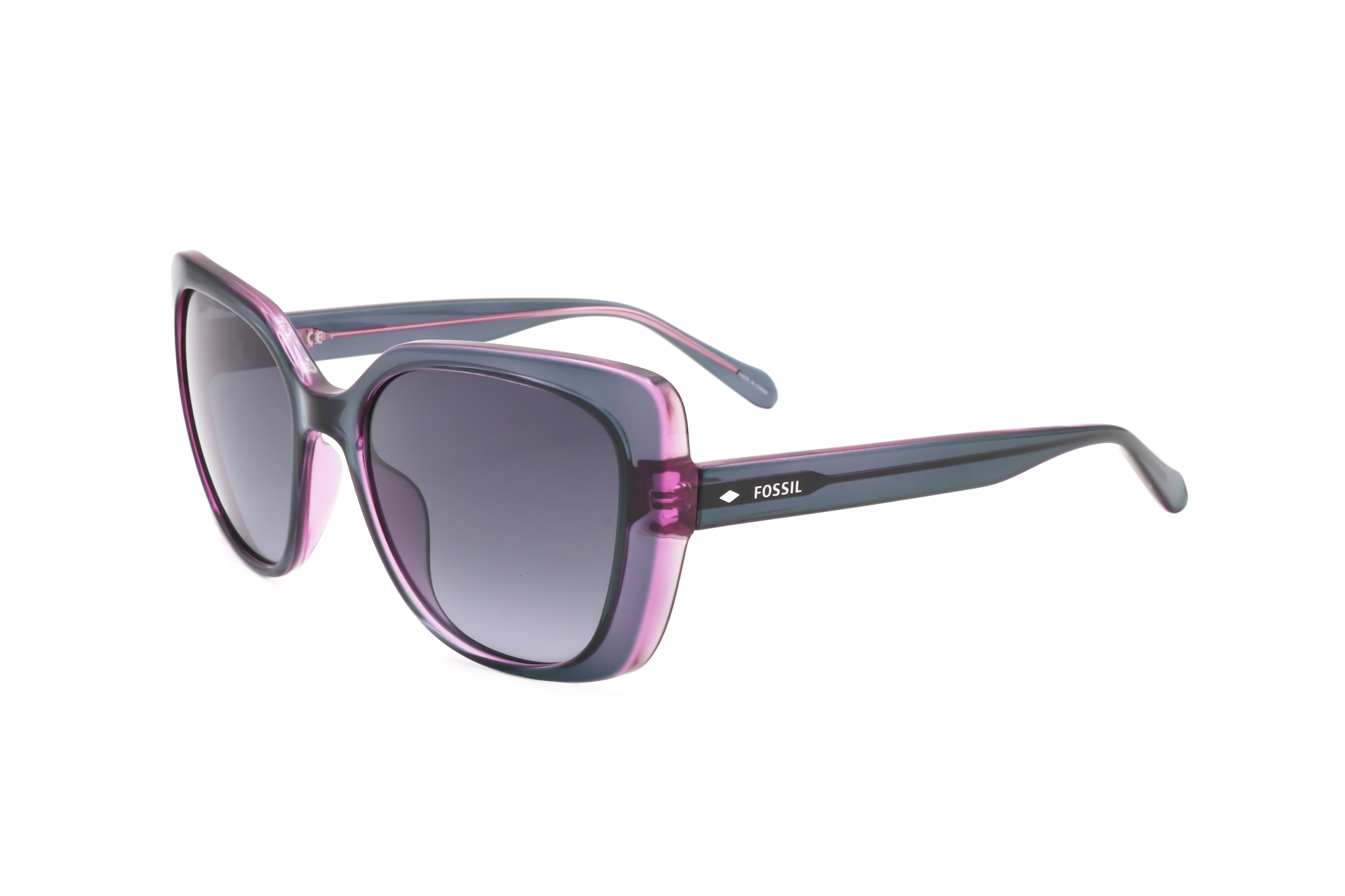 Fossil Women's 55mm Blue Sunglasses FOS3143-S-PJP-55