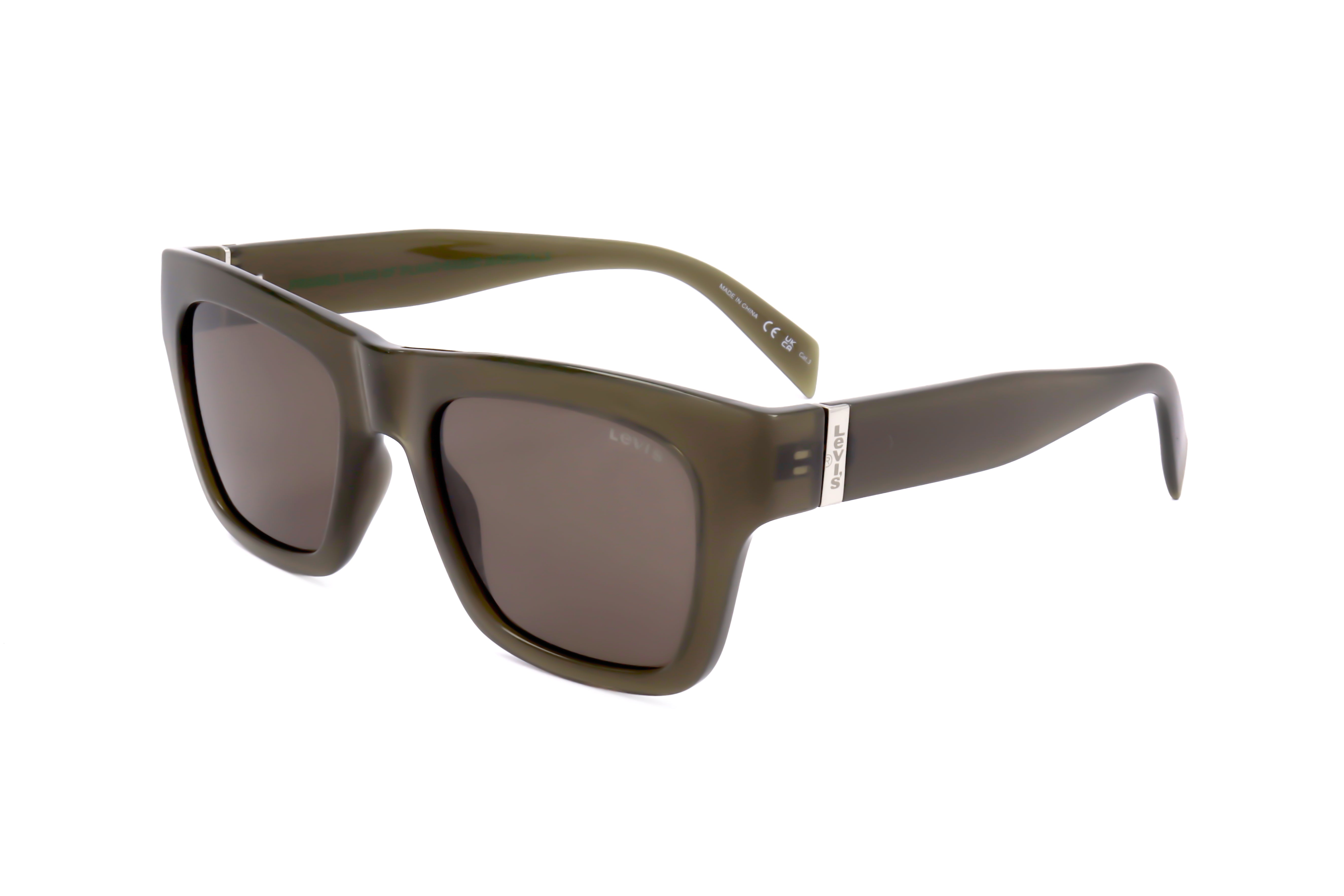 Levi's Men's 52 mm Green Sunglasses LV1026S-01ED-70
