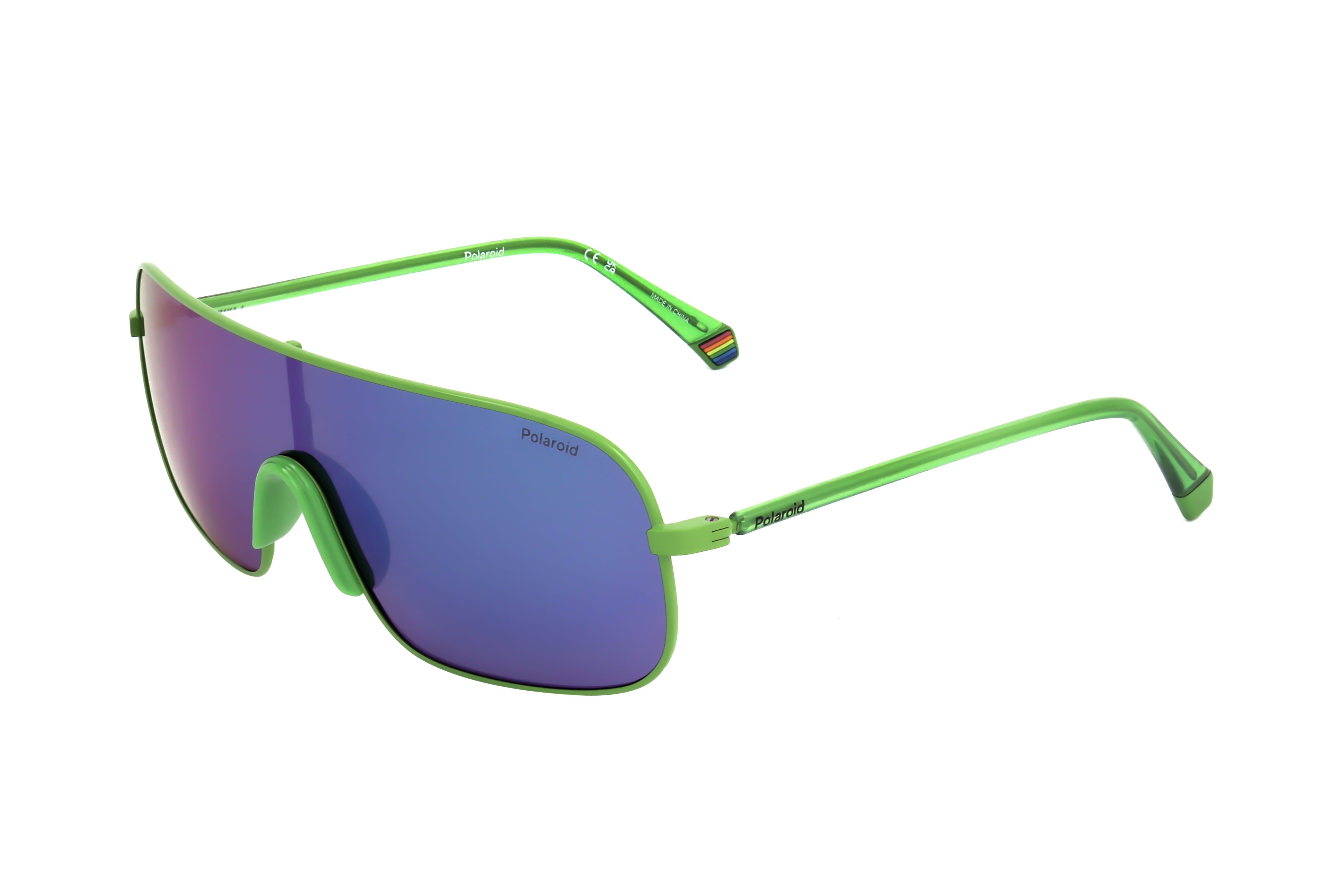 Polaroid Unisex 99 mm Green Sunglasses Polarized PLD6222S-01ED-5Z