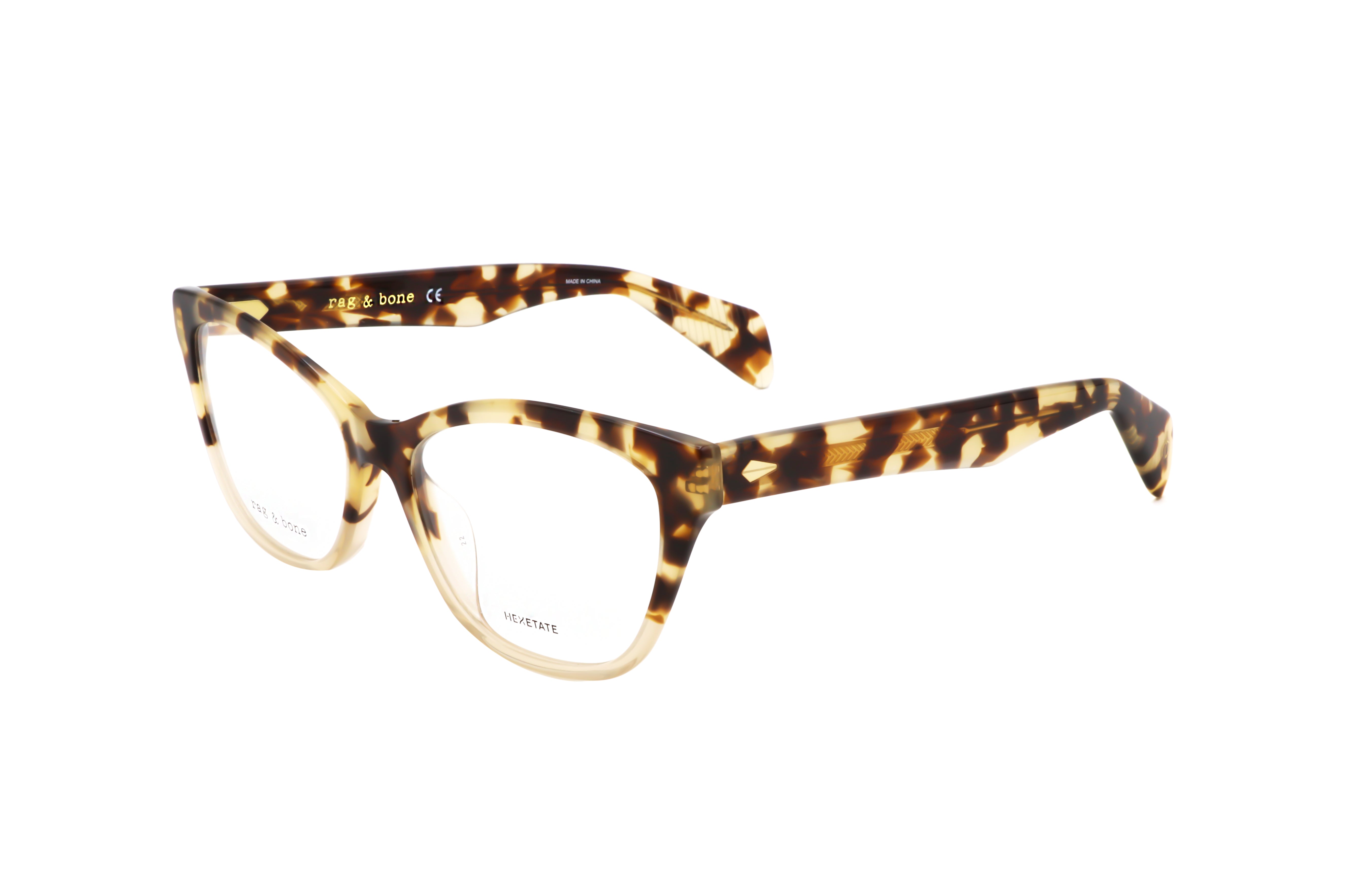 Rag & Bone Women's 54 mm Havana Eyeglasses RNB3039-086-54