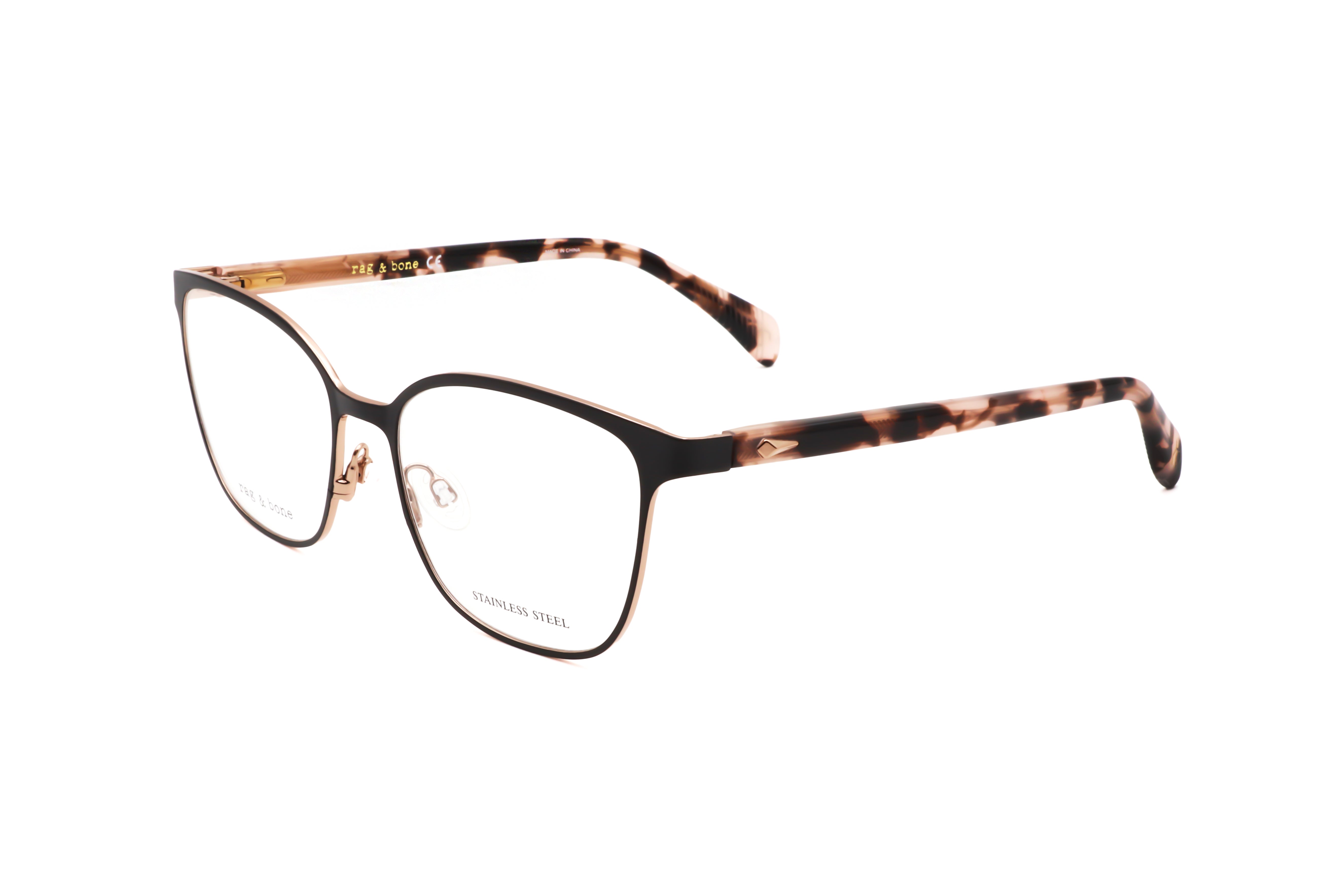 Rag & Bone Women's 53 mm Black Eyeglasses RNB3058-G-807-53