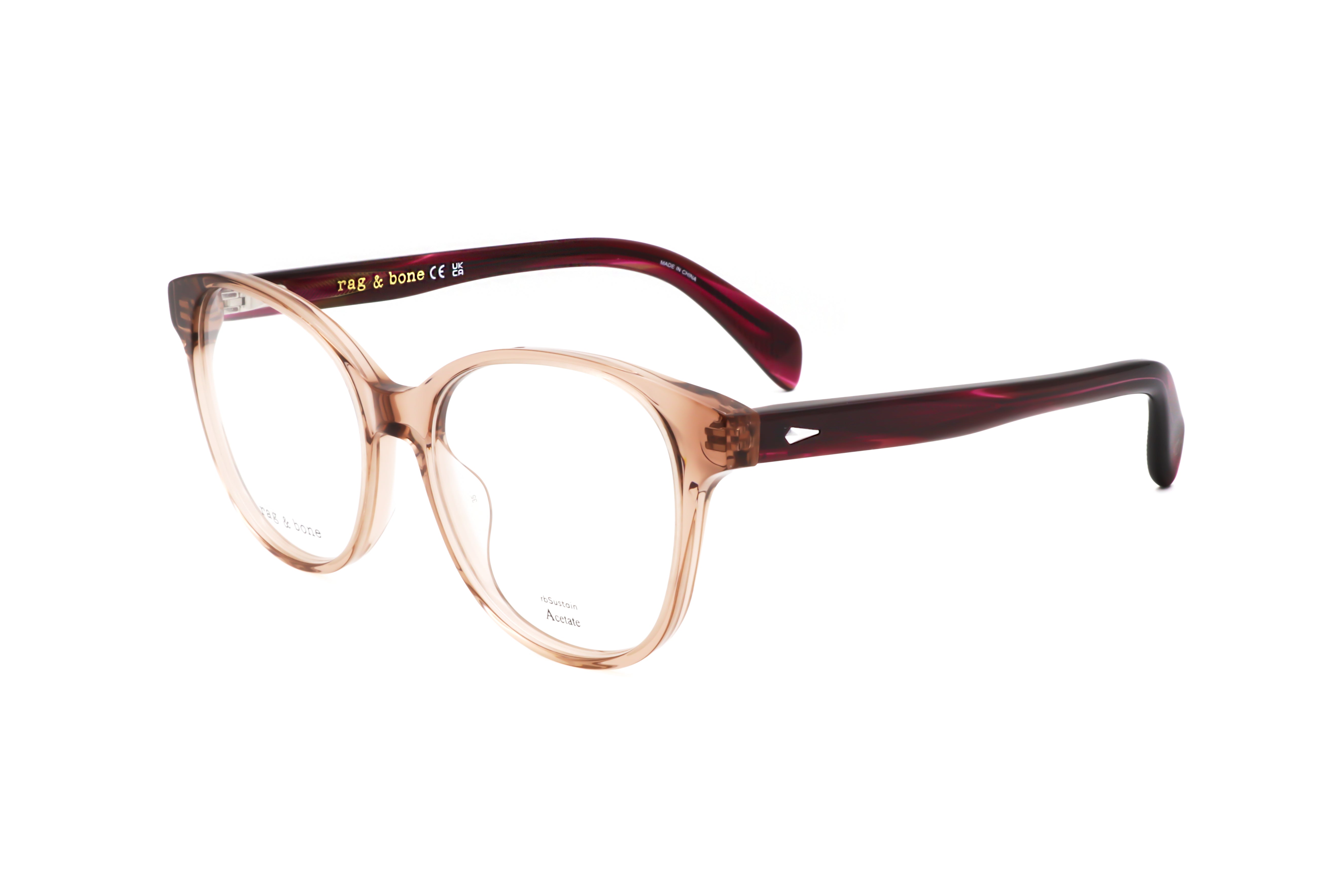 Rag & Bone Women's 52 mm Brown Eyeglasses RNB3068-G-09Q-52