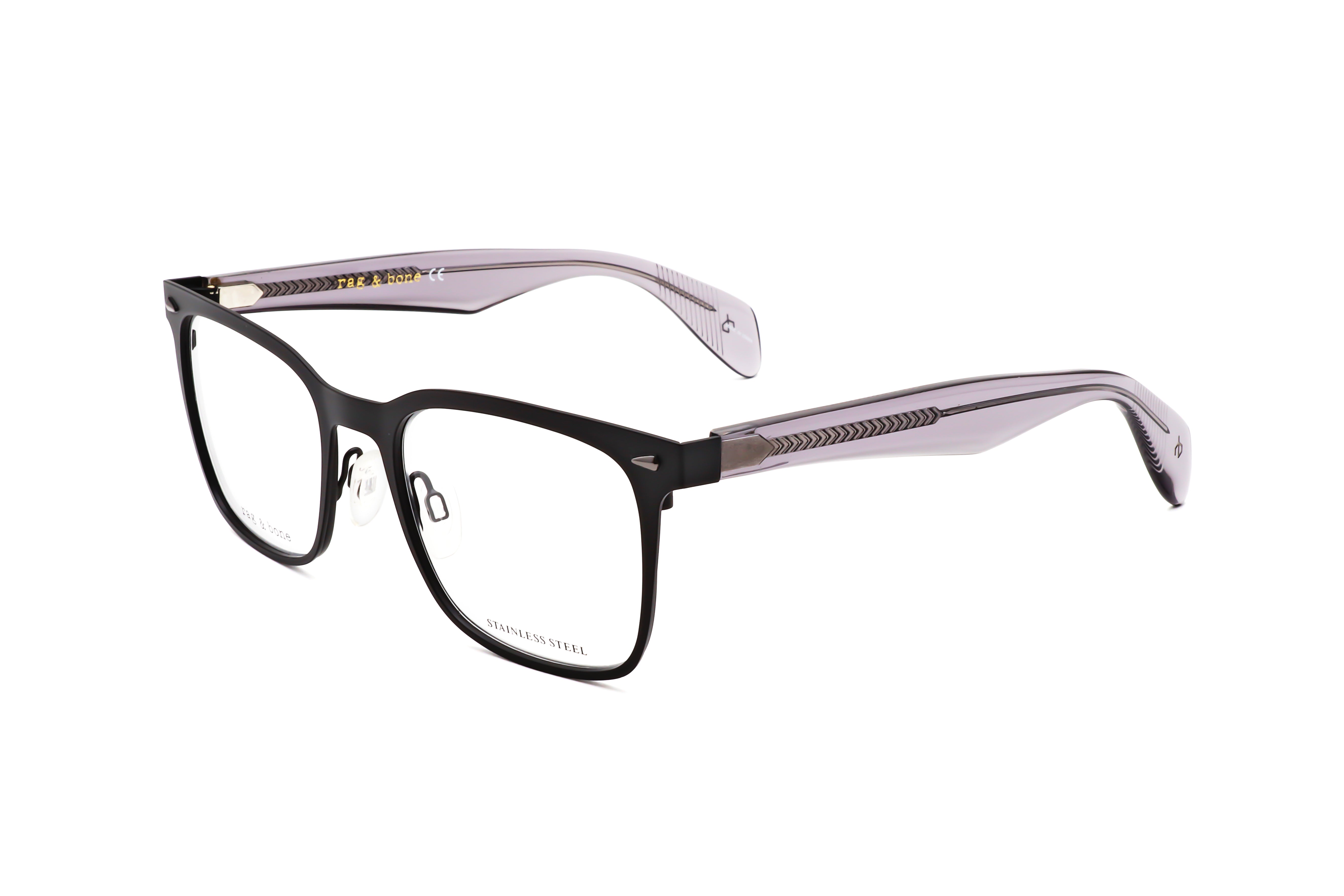 Rag & Bone Men's 52 mm Ruthenium Eyeglasses RNB7002-O6W-52