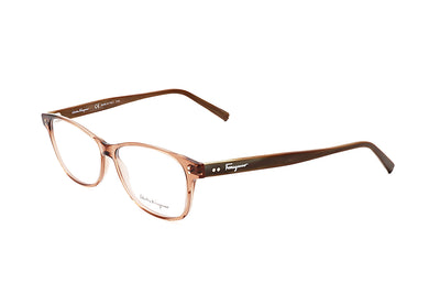 Ferragamo Women's 55mm Trasparent Brown Marble Eyeglasses SF2910-231-55