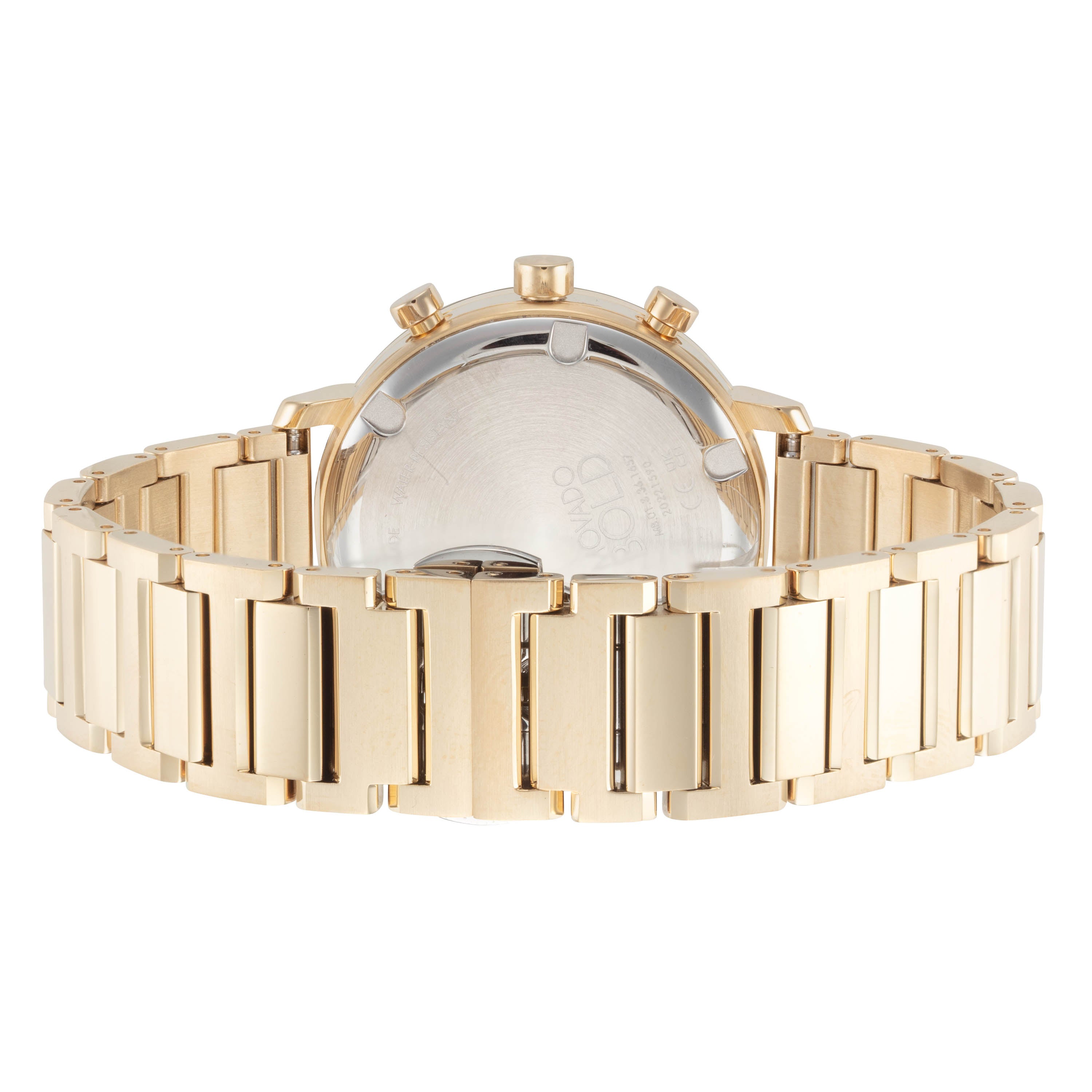 Movado Women's Bold Evolution Gold Tone 38mm Quartz Chronograph Watch 3600788