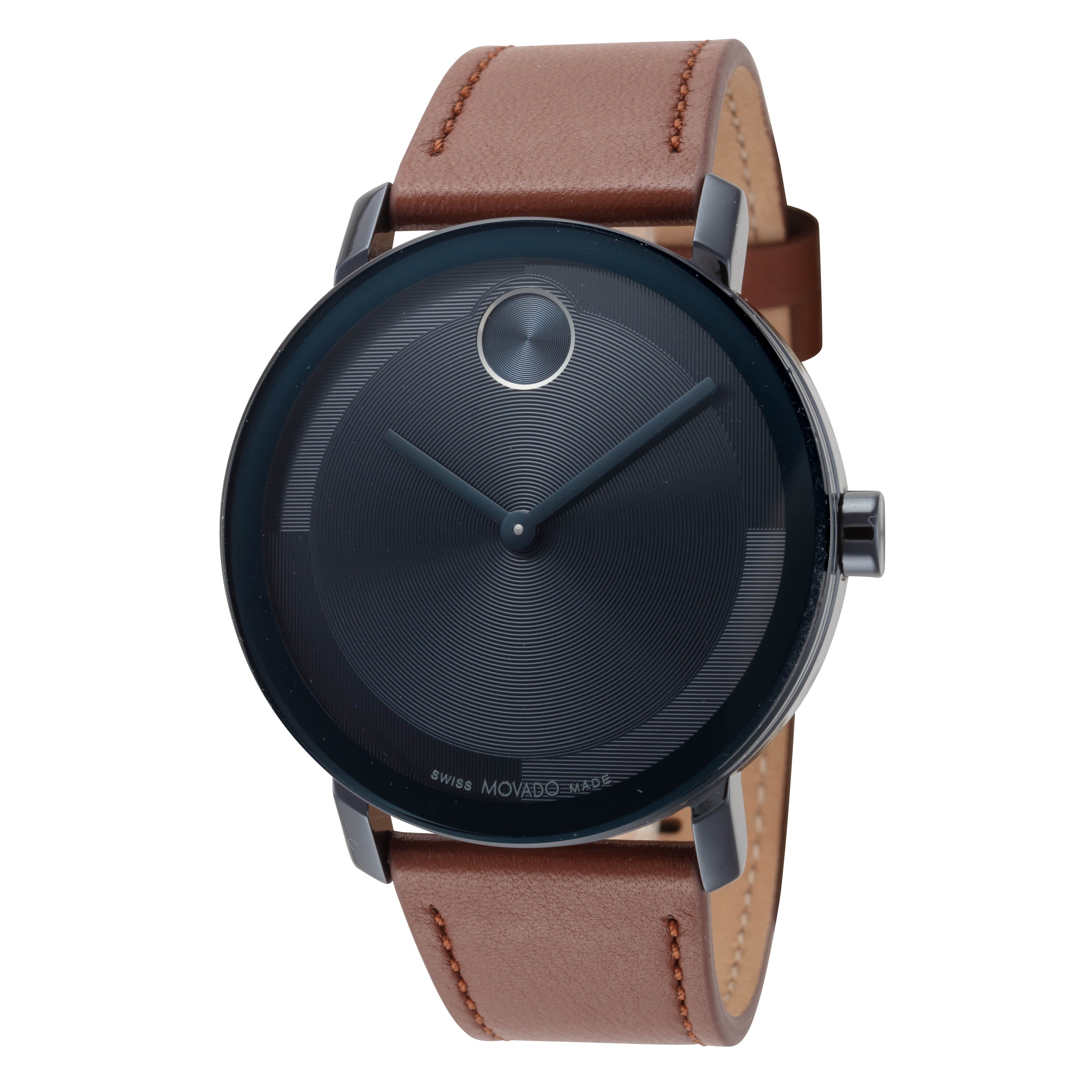 Movado Men's Bold Evolution 2.0 Blue IP 40mm Quartz Watch 3601093